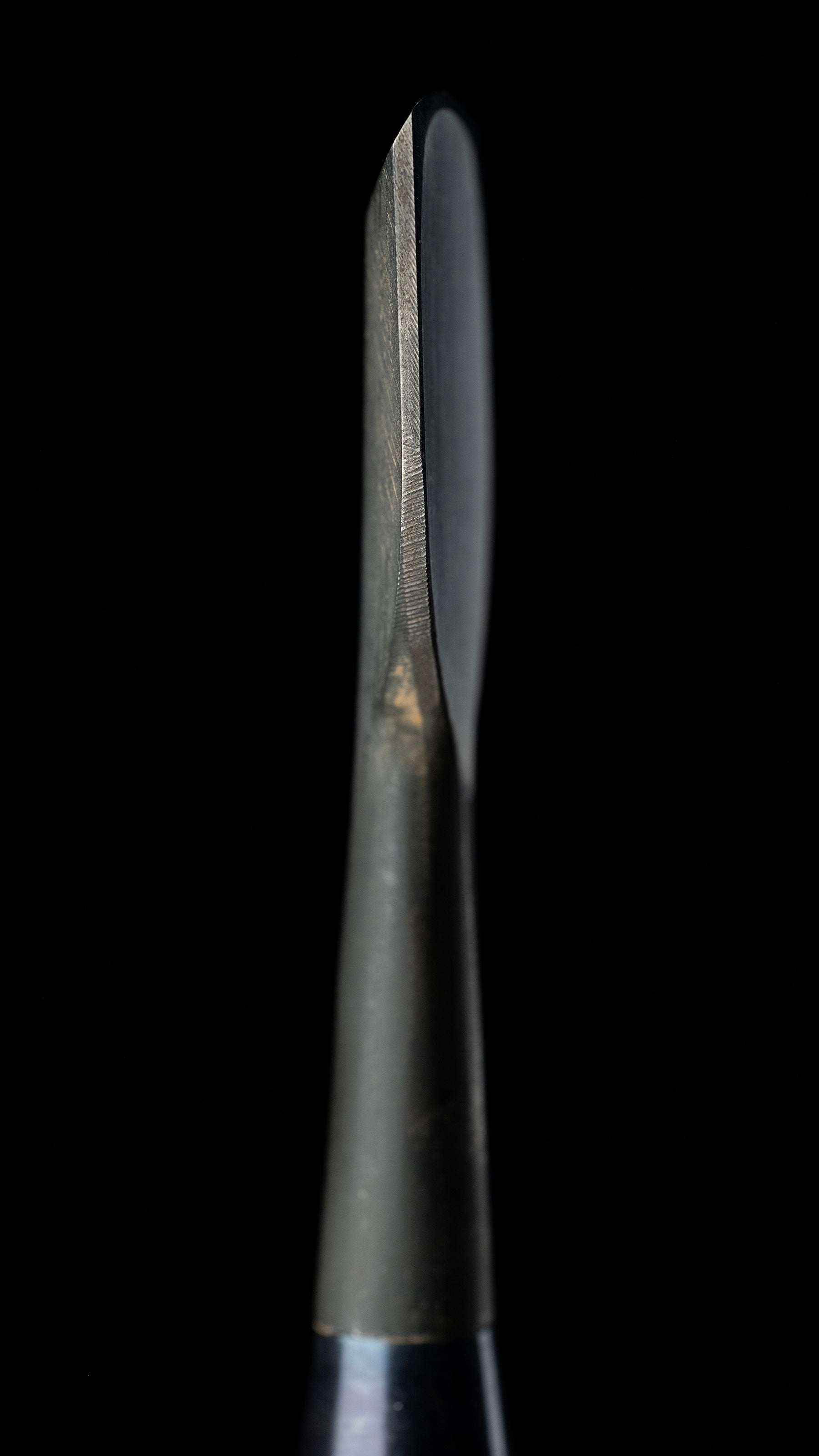 Hiramaru-nomi Japanese Flat Round Carving Chisel By Hidari Konobu - 36mm