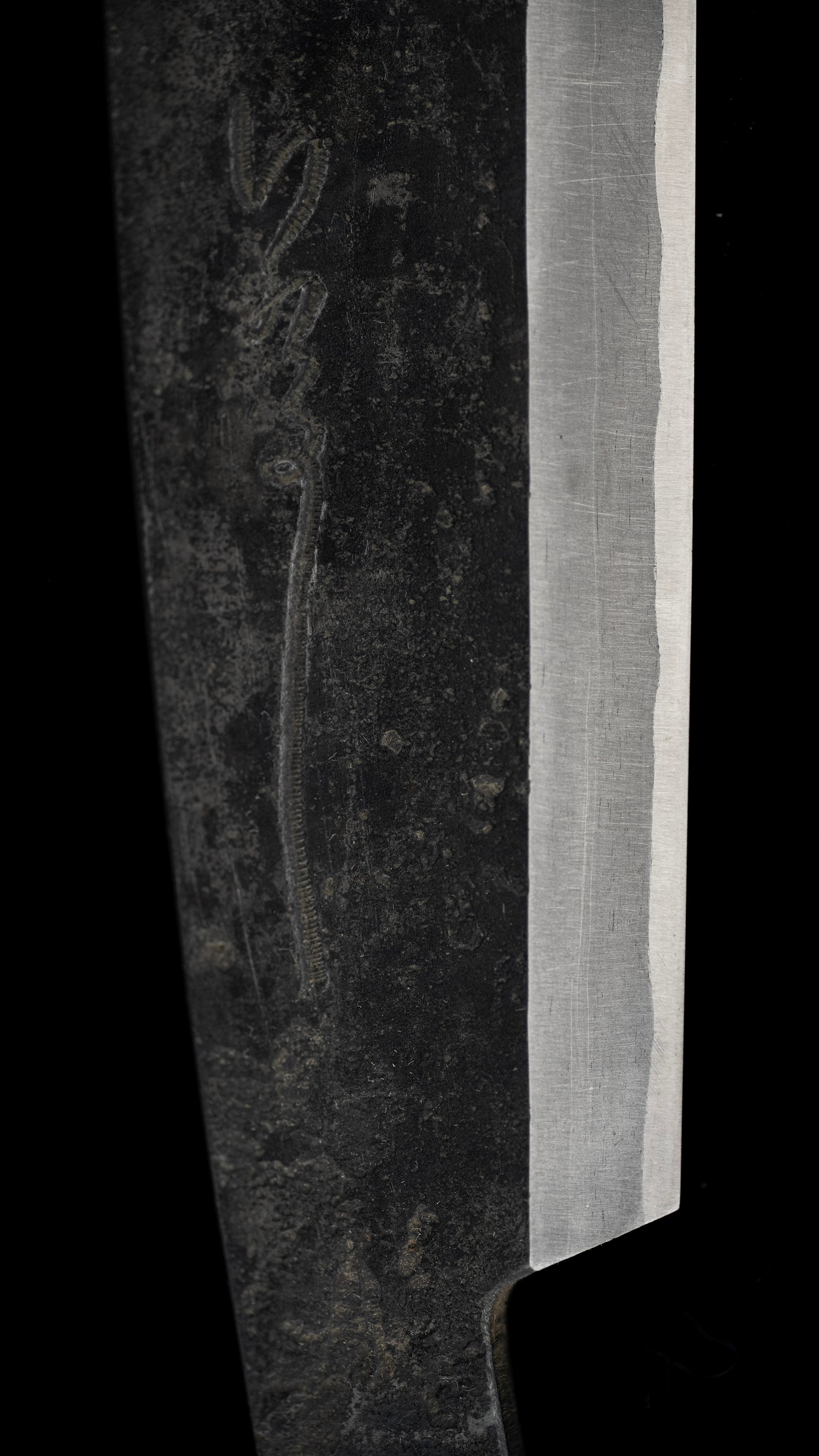 Nata Japanese Single-Bevel Hatchet Knife By Keizaburo For Right Hand - 210mm