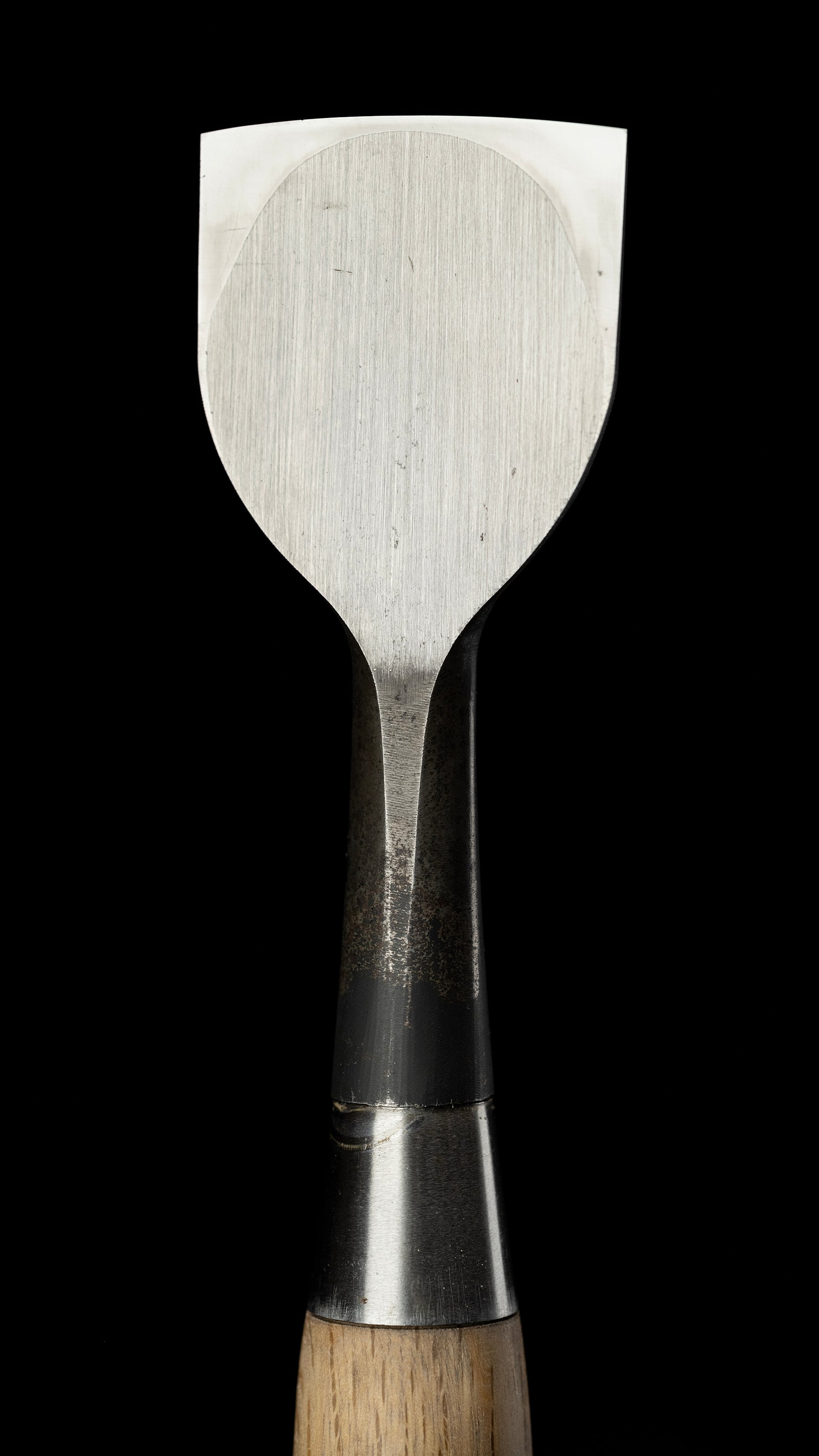 Hiramaru-nomi Japanese Flat Round Carving Chisel By Second Generation Konobu - 46mm