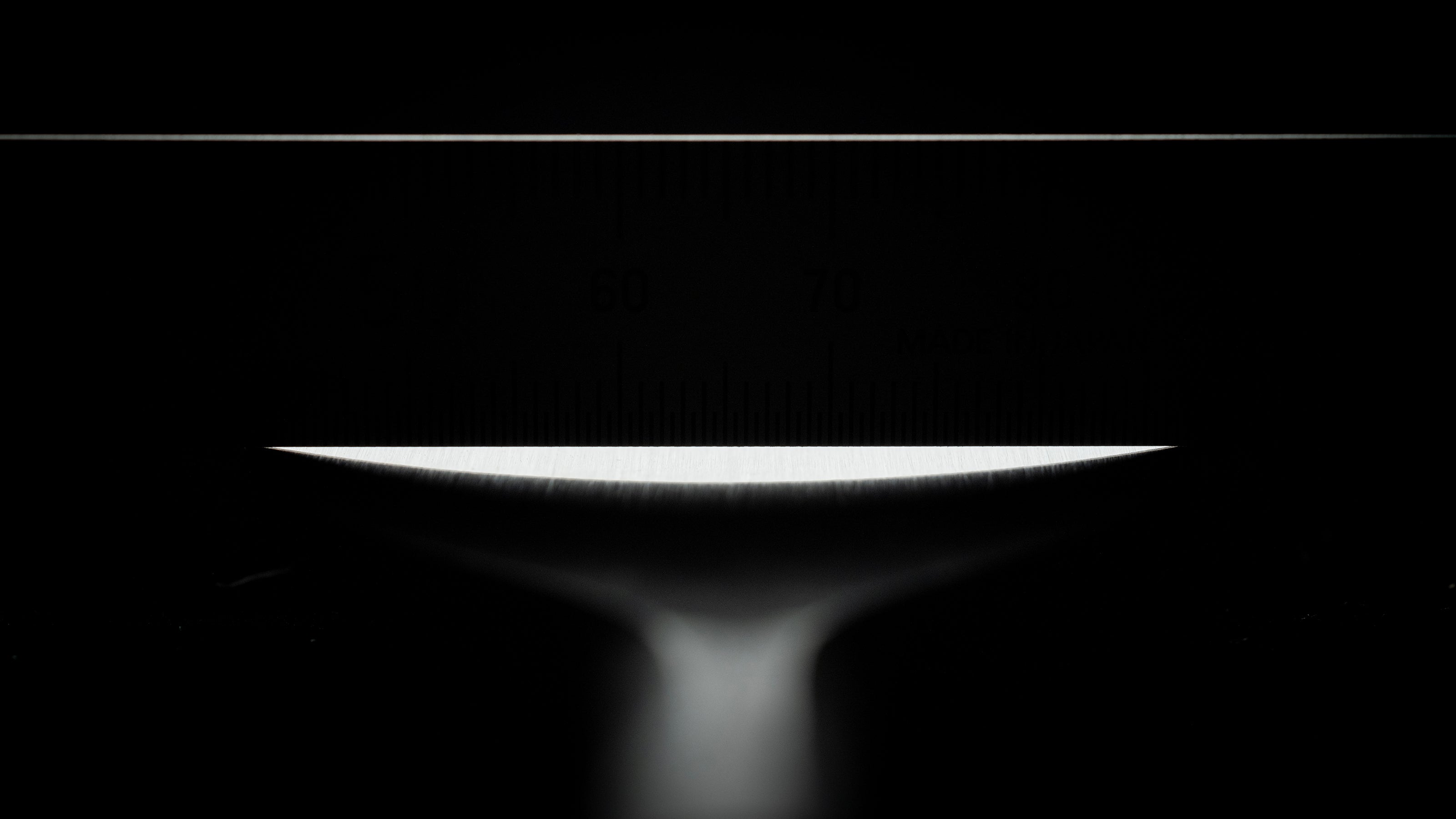 Hiramaru-nomi Japanese Flat Round Carving Chisel By Second Generation Konobu - 46mm