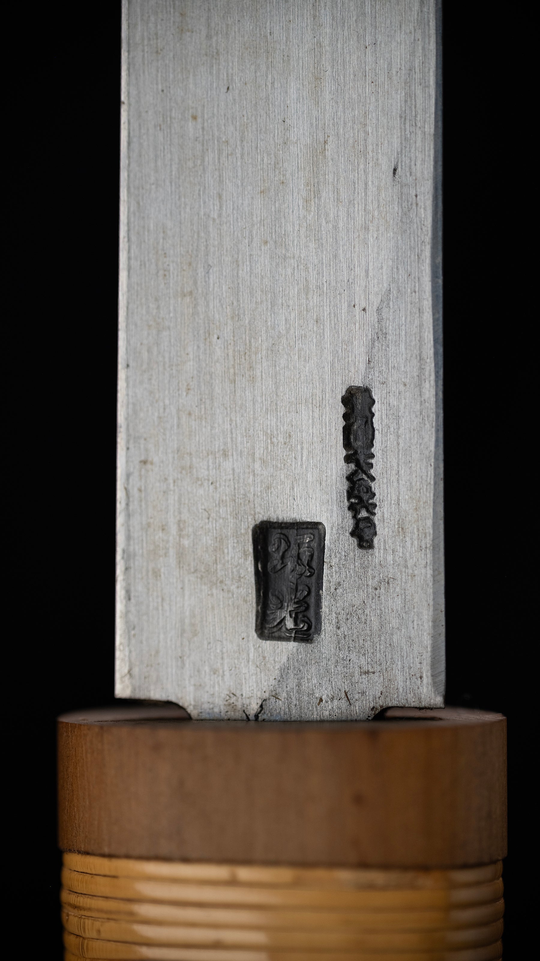 Nushiya Bocho Japanese Lacquerware Craftsman Knife By First Generation of Sakamitsu - 210mm