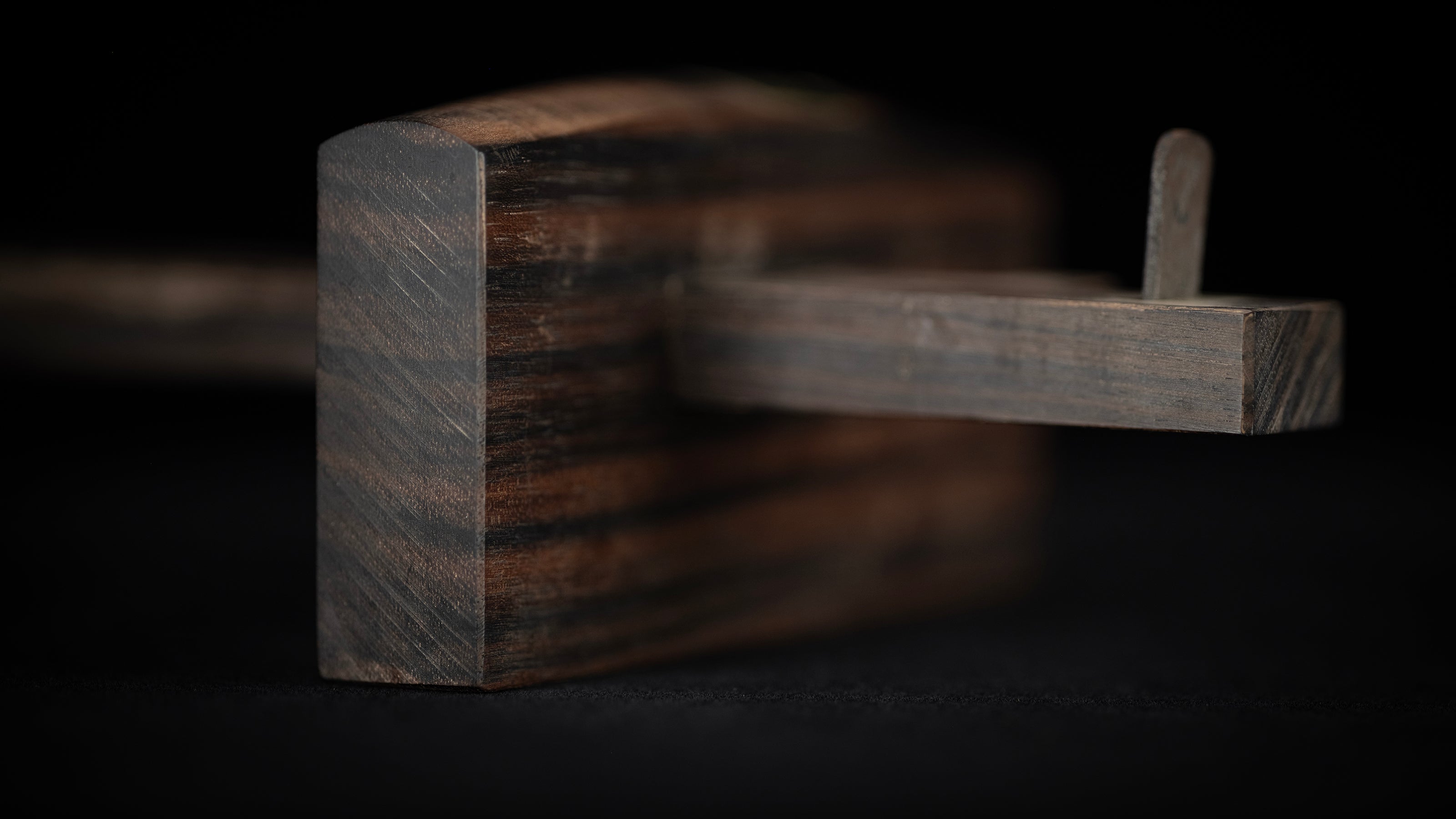 Suji-Kebiki Japanese Ebony Marking Gauge by Tomoe-Mokkou