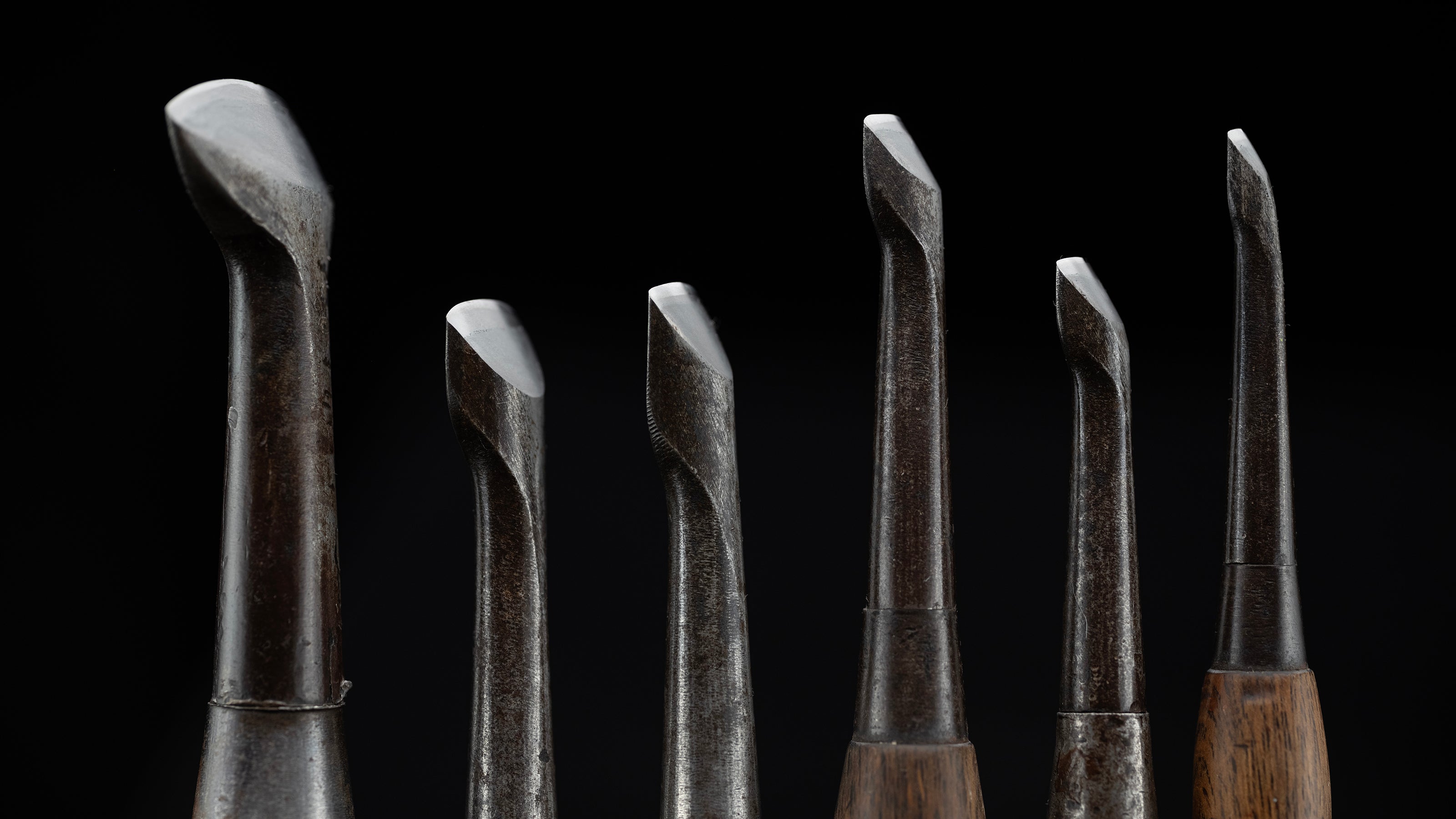 Uchimaru Nomi Japanese U-Gouge Chisel set By Konobu II 「Early Works」