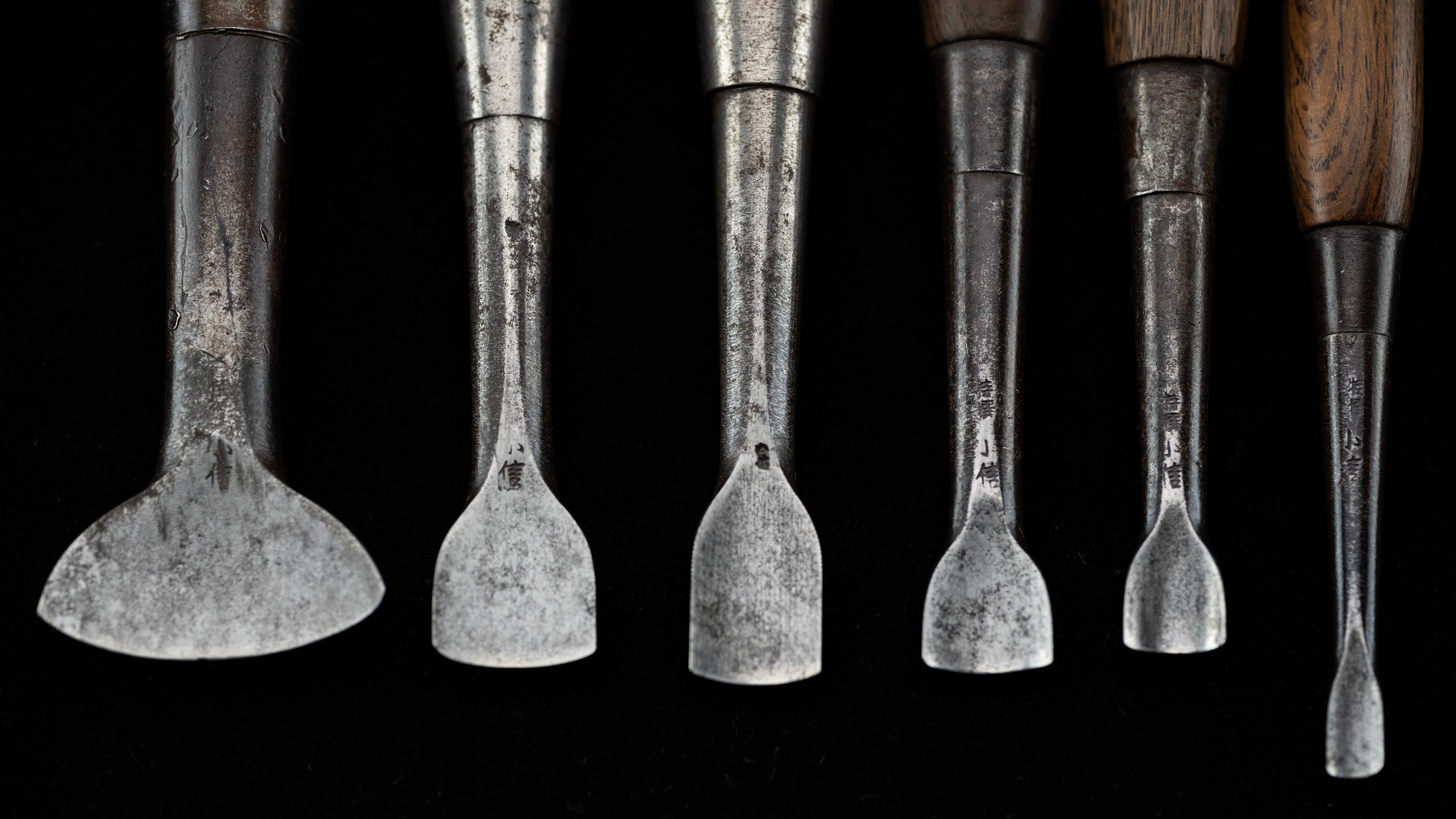 Uchimaru Nomi Japanese U-Gouge Chisel set By Konobu II 「Early Works」