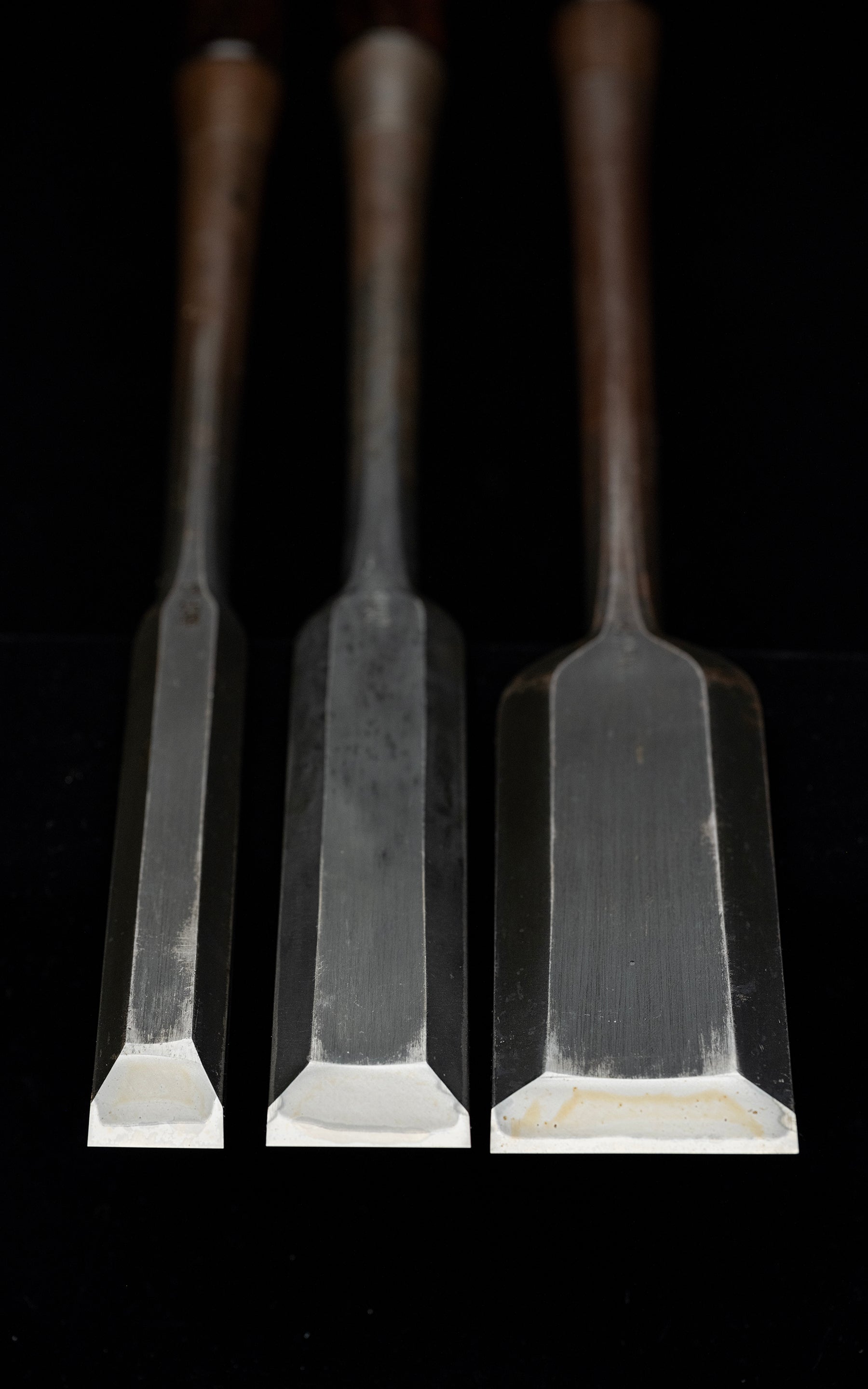 Ootsuki-Nomi Japanese Hand Made Slick Chisel Set By Kiyotada Ⅱ - 24,36,54mm