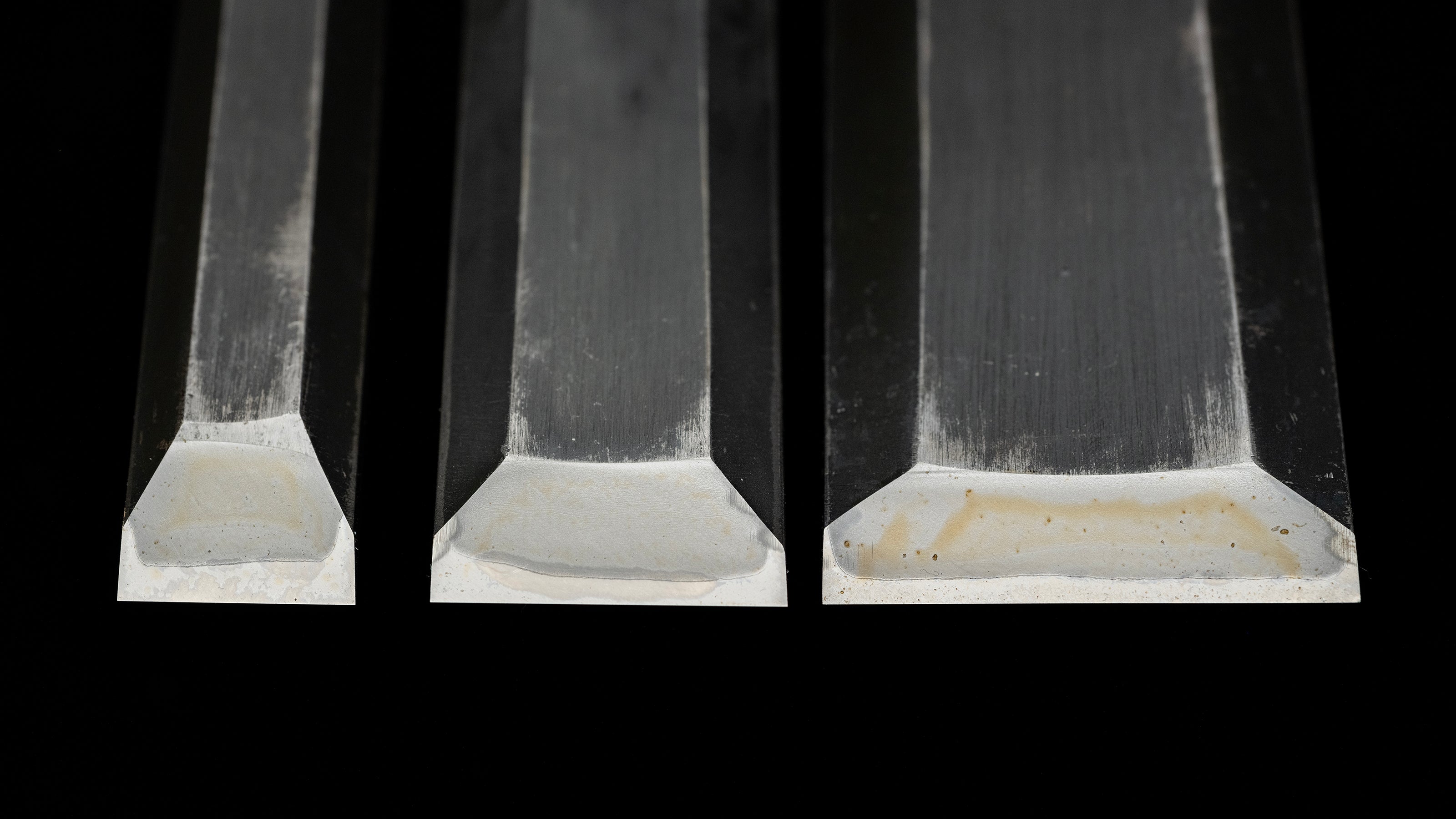 Ootsuki-Nomi Japanese Hand Made Slick Chisel Set By Kiyotada Ⅱ - 24,36,54mm