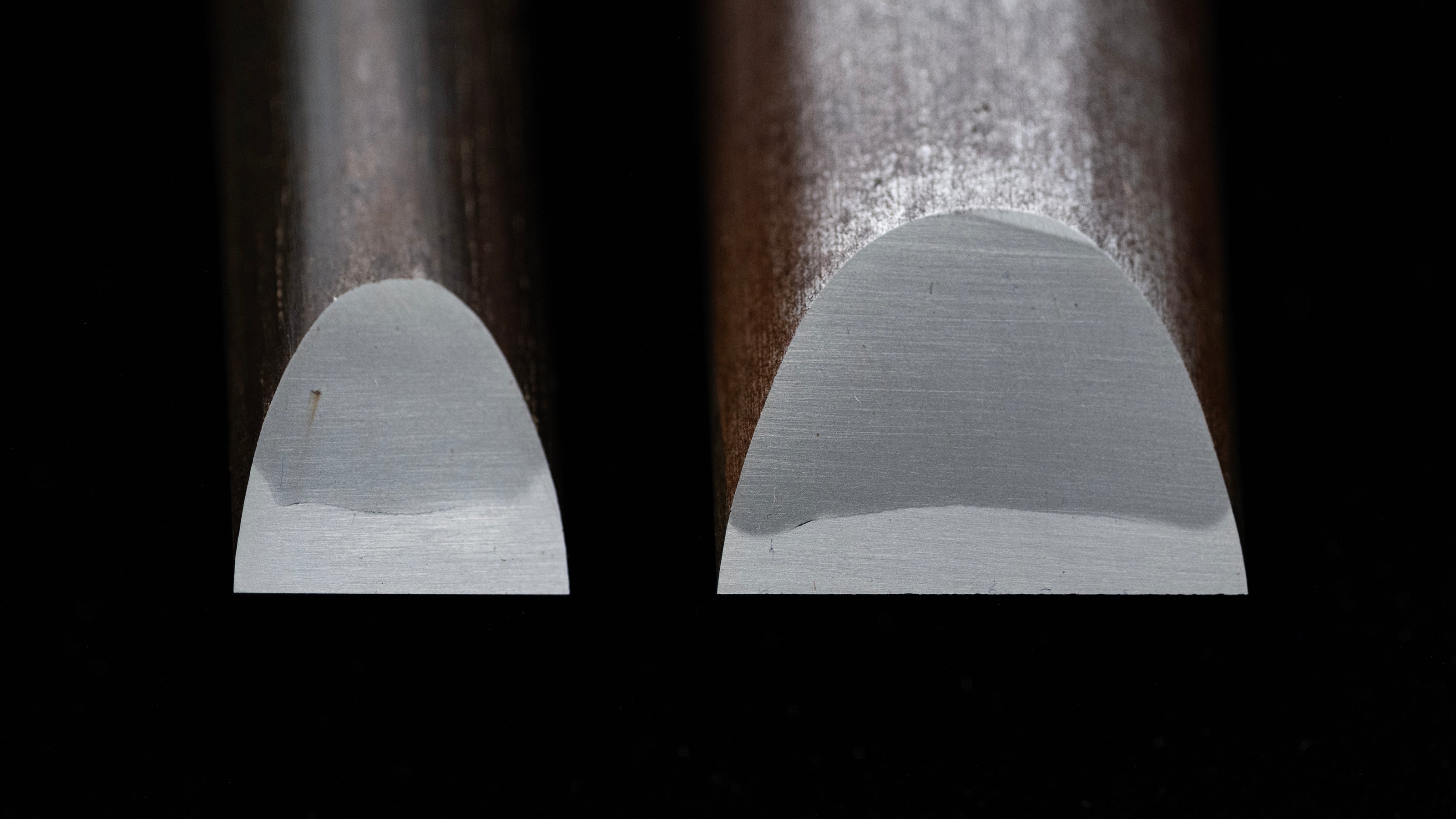 Koumaru-Tsuki-Nomi Japanese Hand Made Paring Dovetail Chisels - 15&24mm
