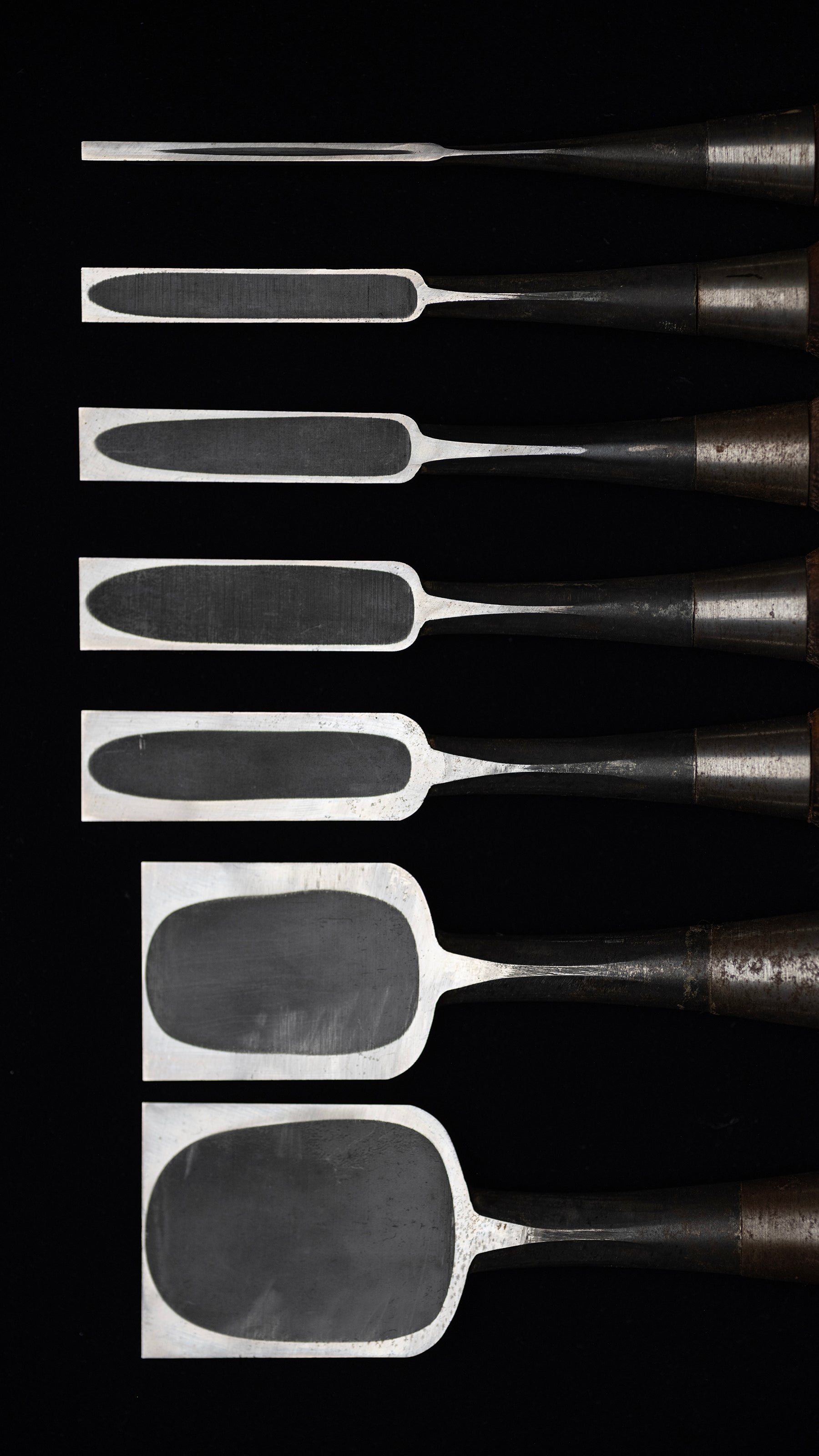 Oire-Nomi Japanese Hand Made Bench Chisel Set By Osahiro