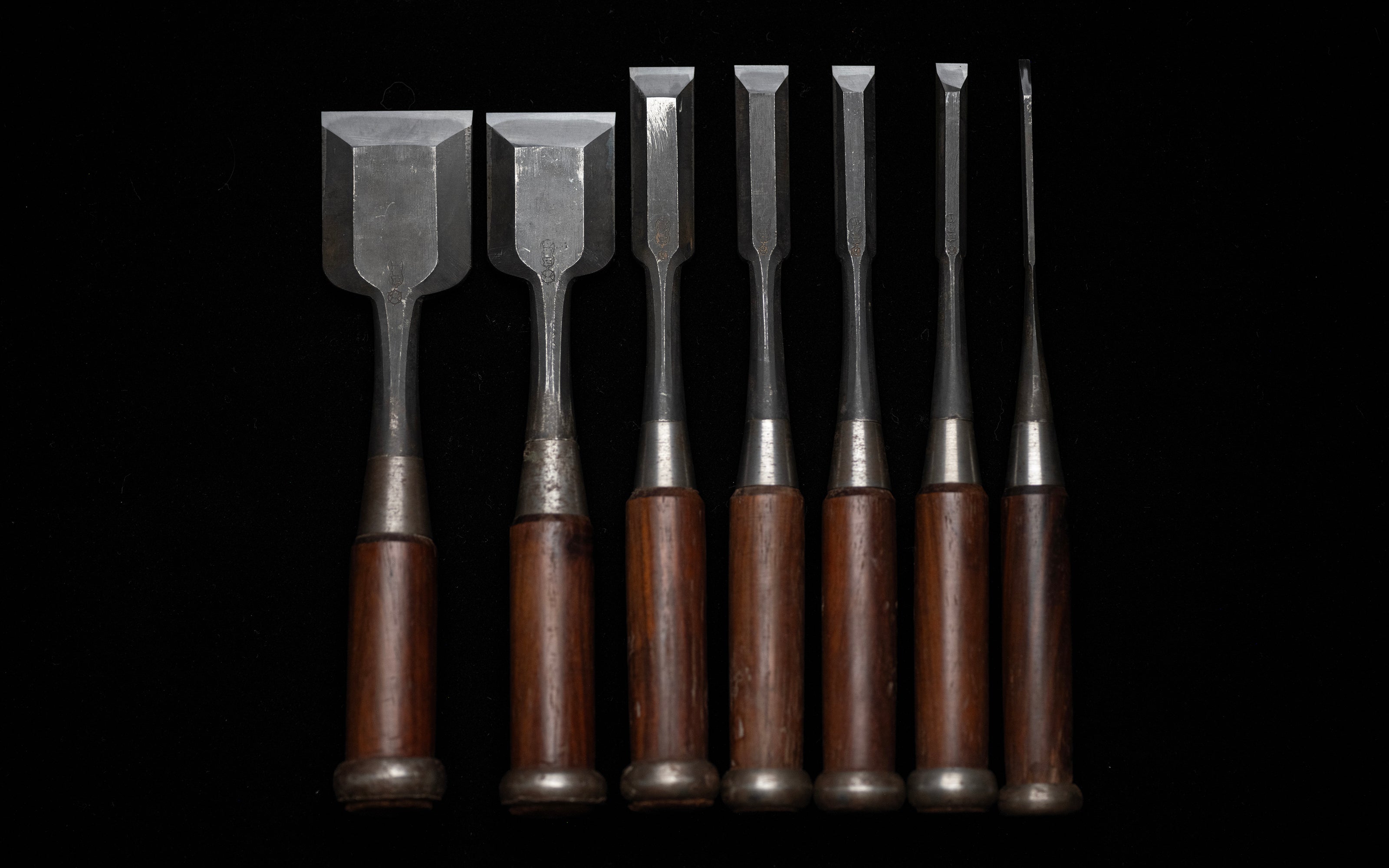 Oire-Nomi Japanese Hand Made Bench Chisel Set By Osahiro