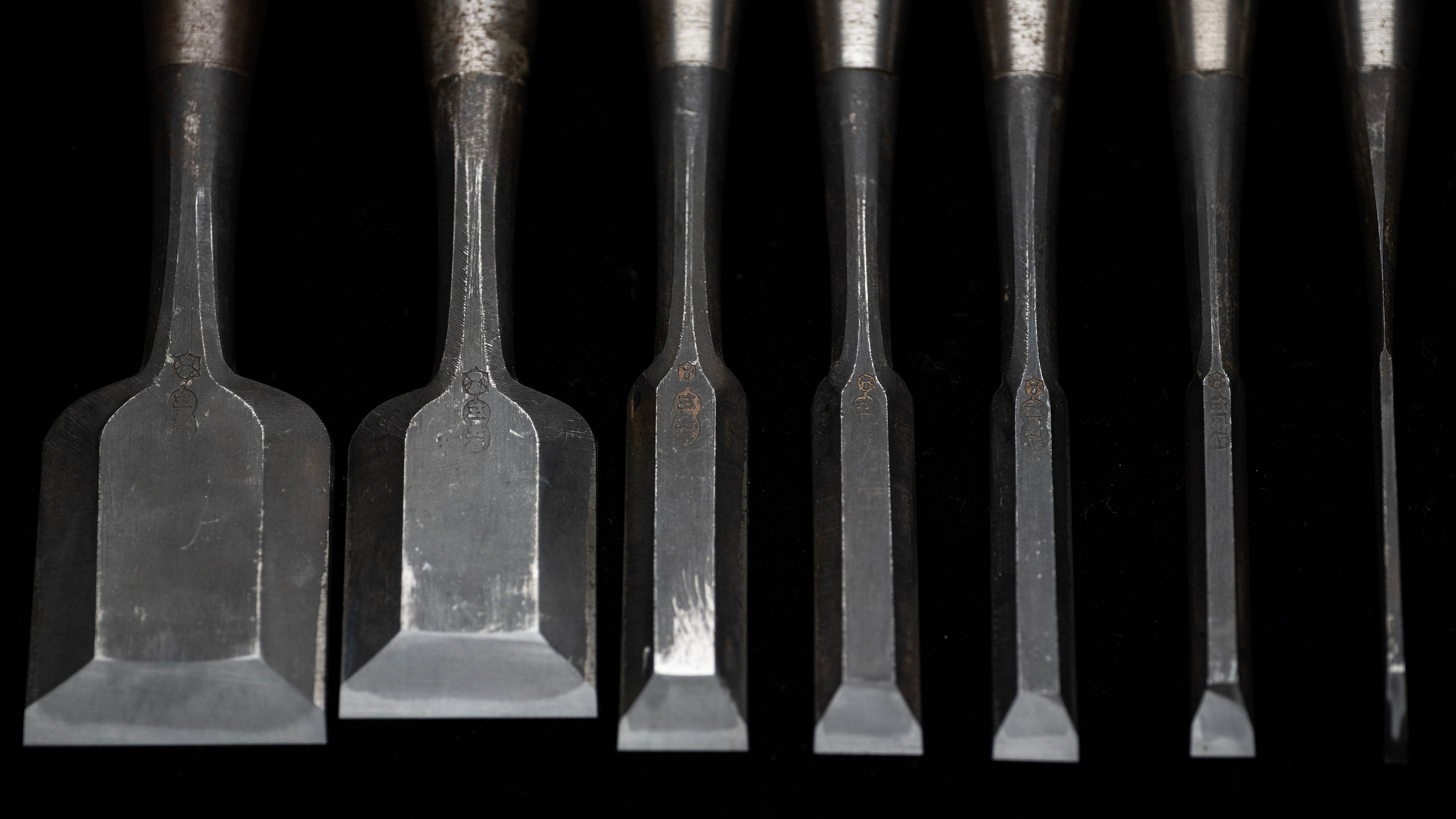 Oire-Nomi Japanese Hand Made Bench Chisel Set By Osahiro