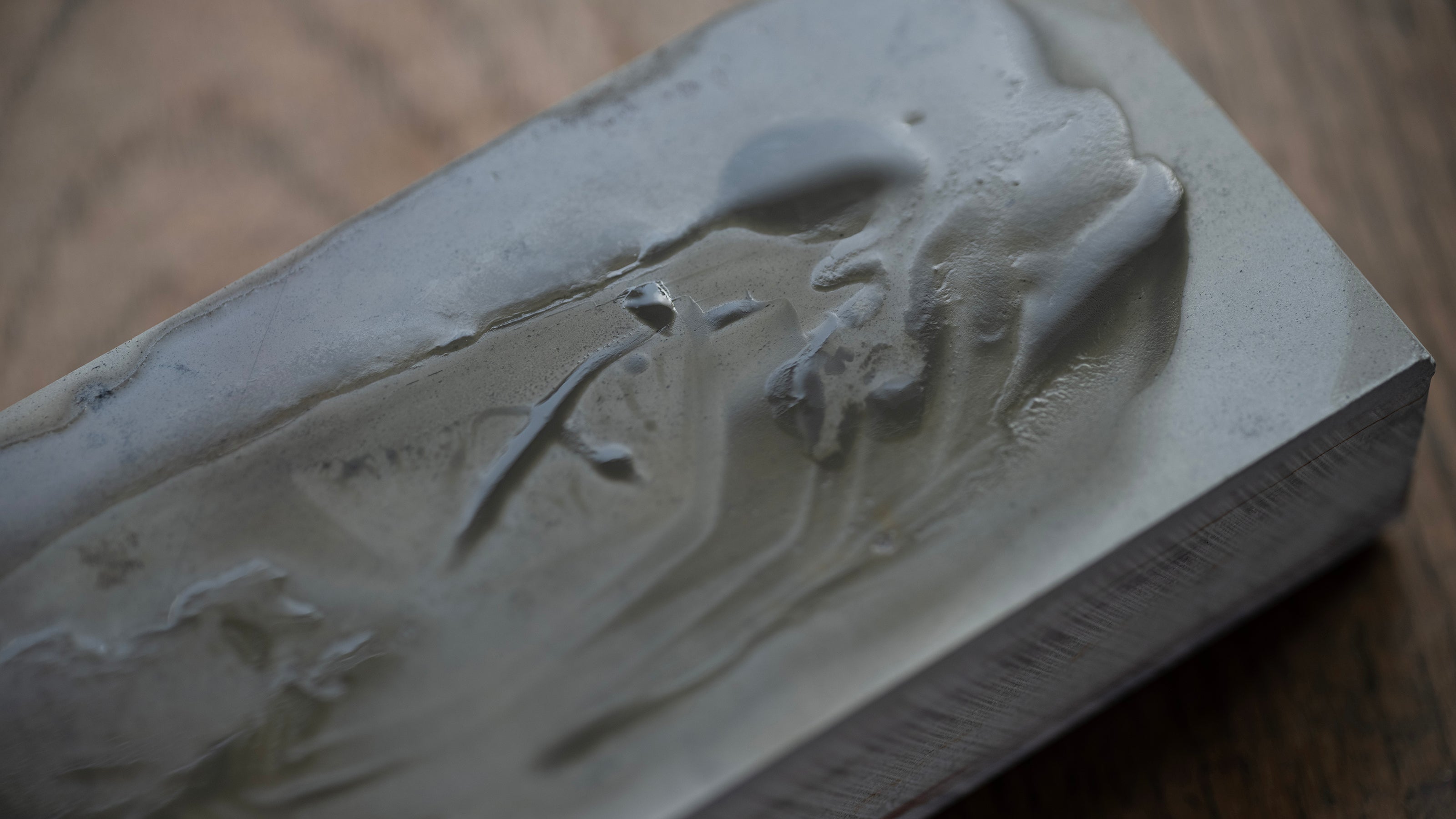 Shiro Suita Japanese Natural Finishing Stone - 1404g