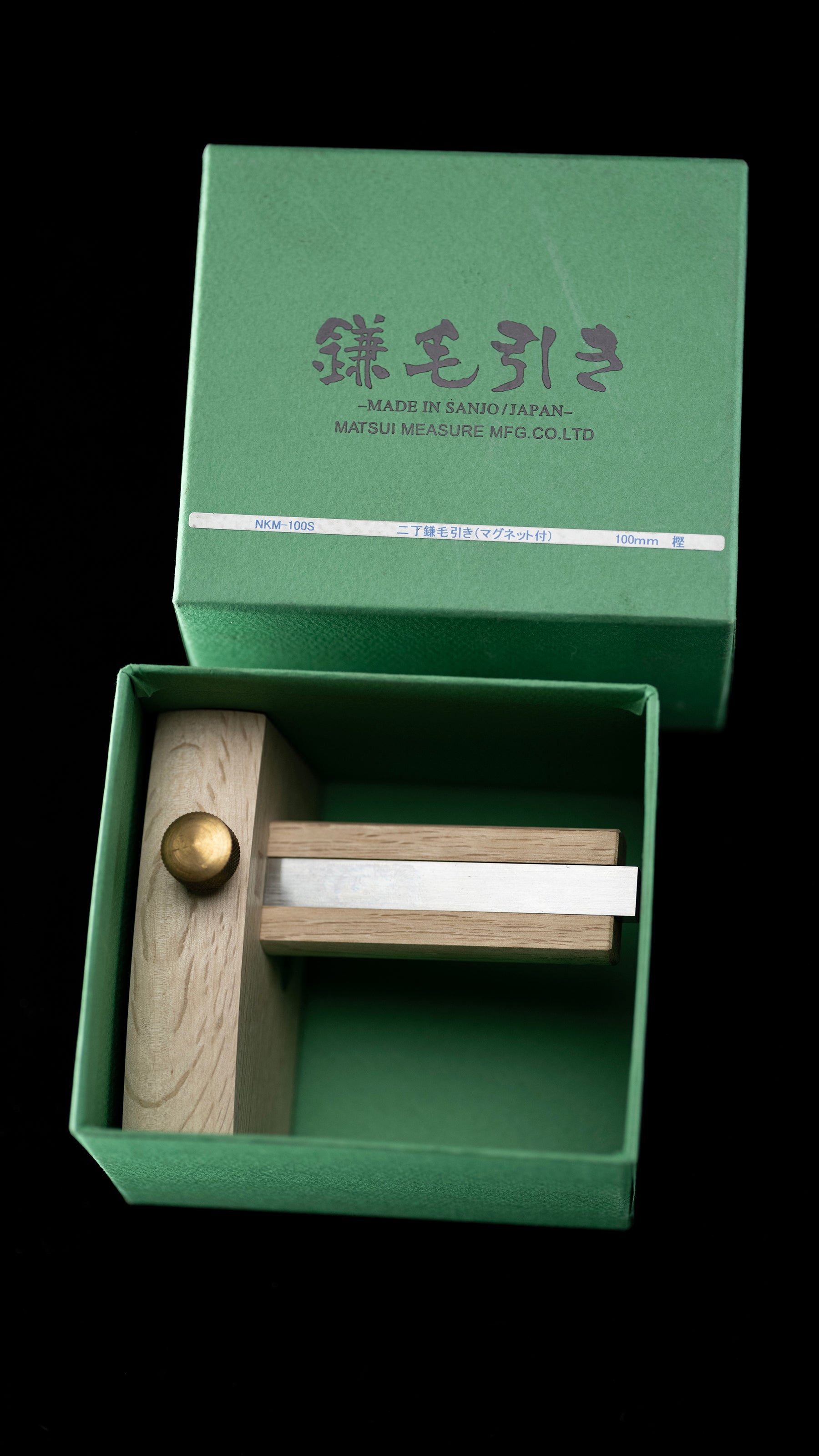 Kama Kebiki Japanese Hand made Marking Gauge By Matsui With Magnet - 100mm ④