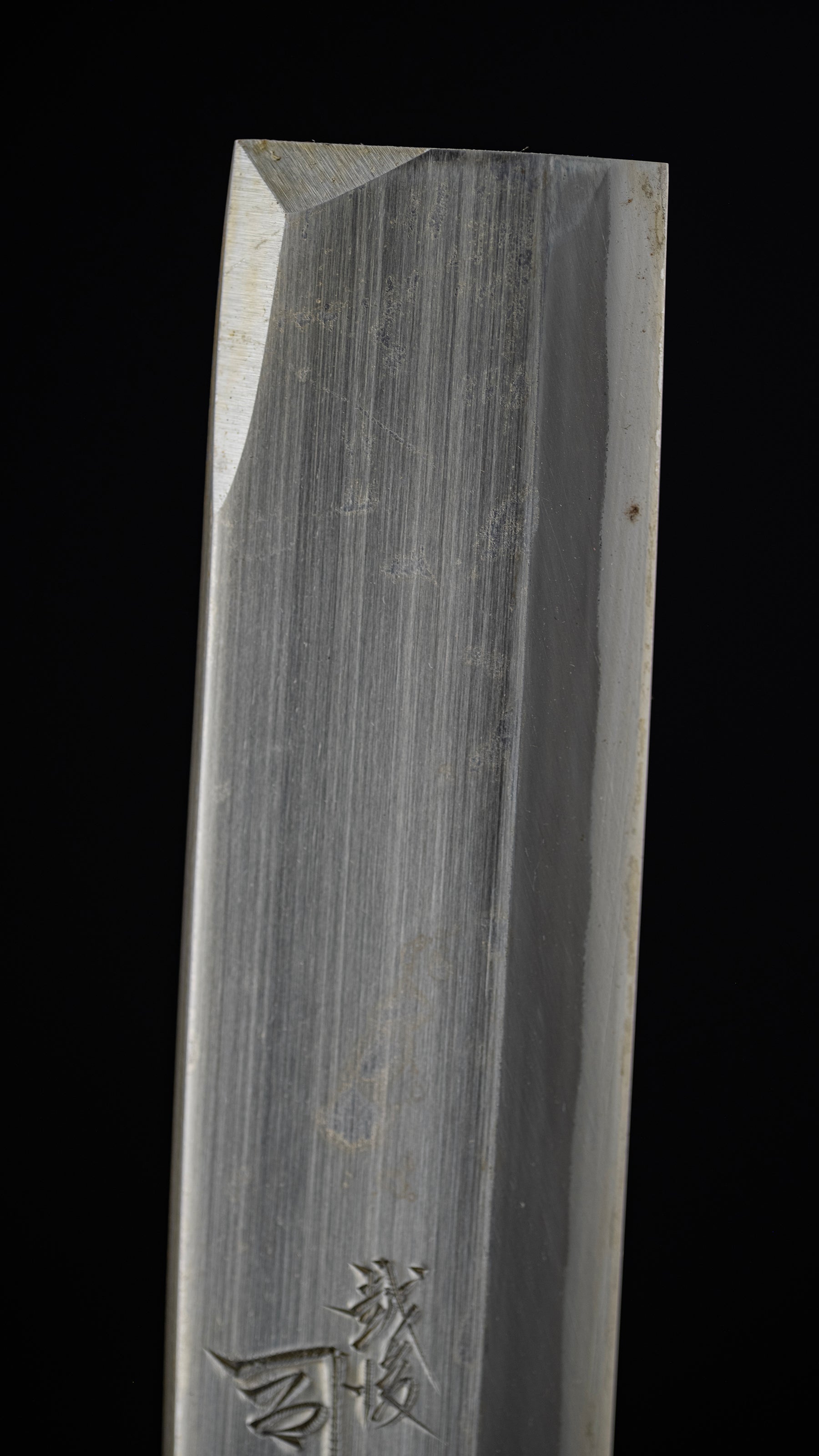 Nata Japanese Single-Bevel Hatchet Knife By Third Generation Tsukasasaku For Right Hand - 210mm