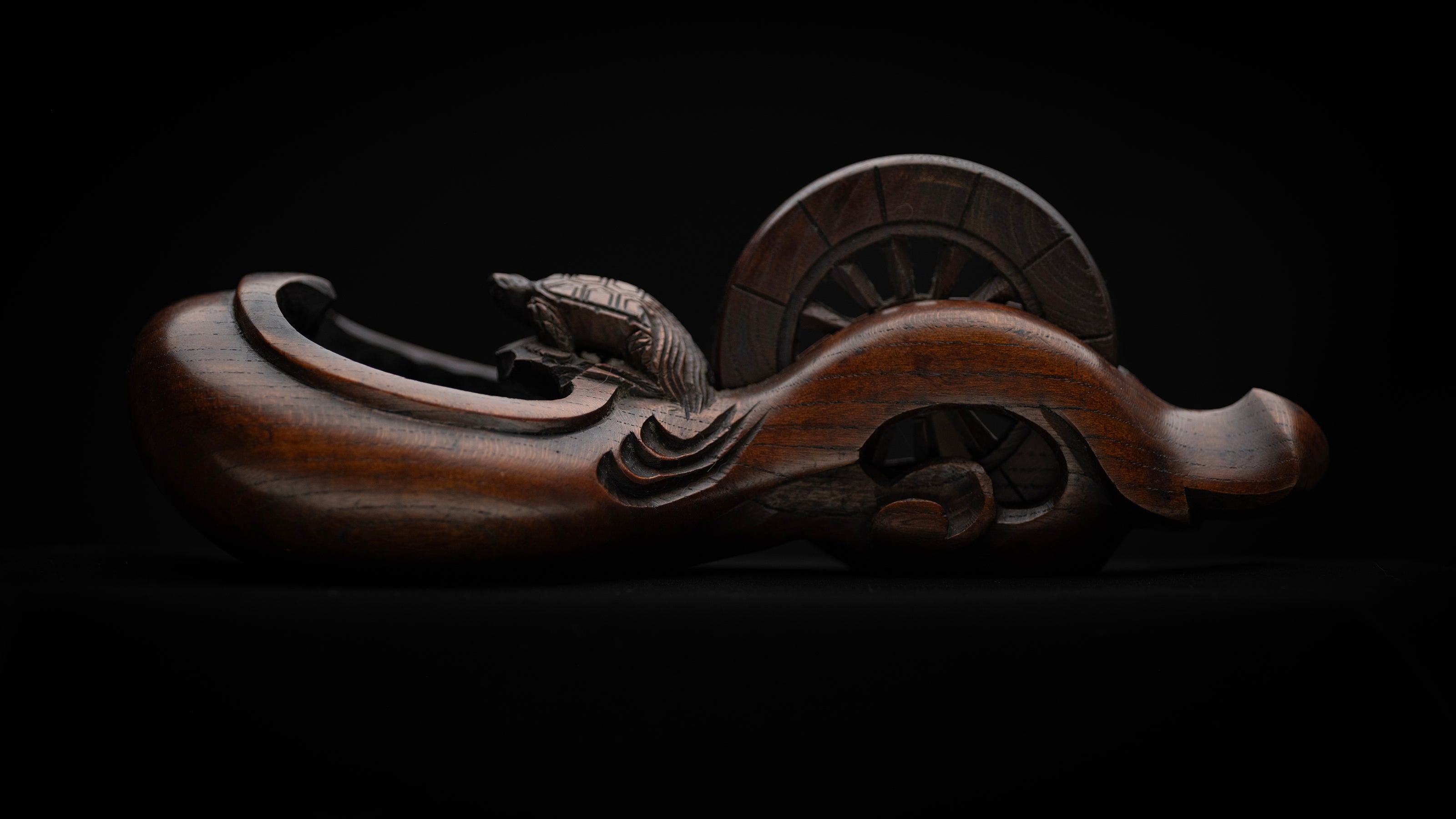 Sumitsubo Japanese Hand made Wooden Inkpot