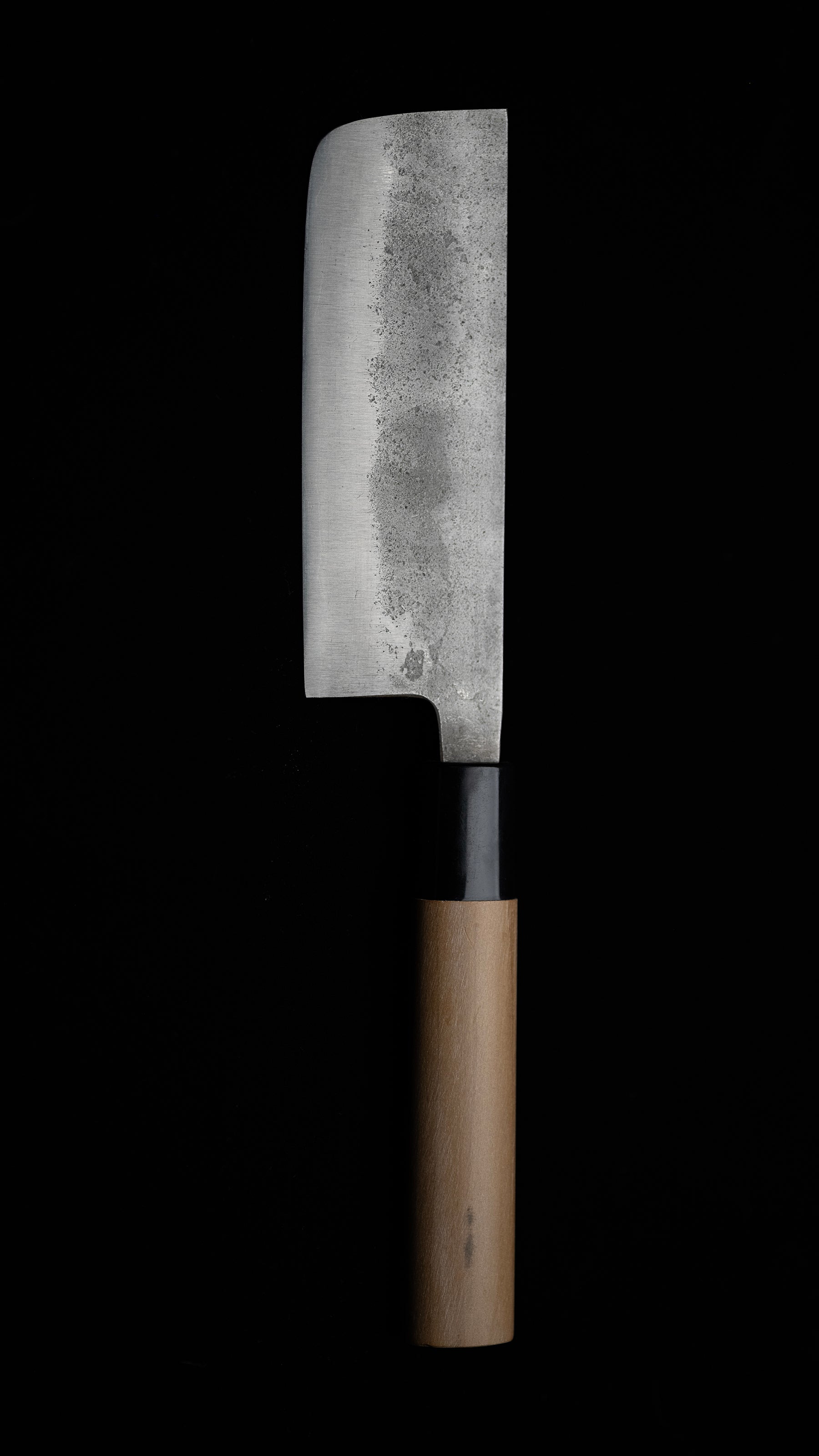 Nashiji Nakiri Knife Japanese Vegetable Knife By Fusachika -120mm
