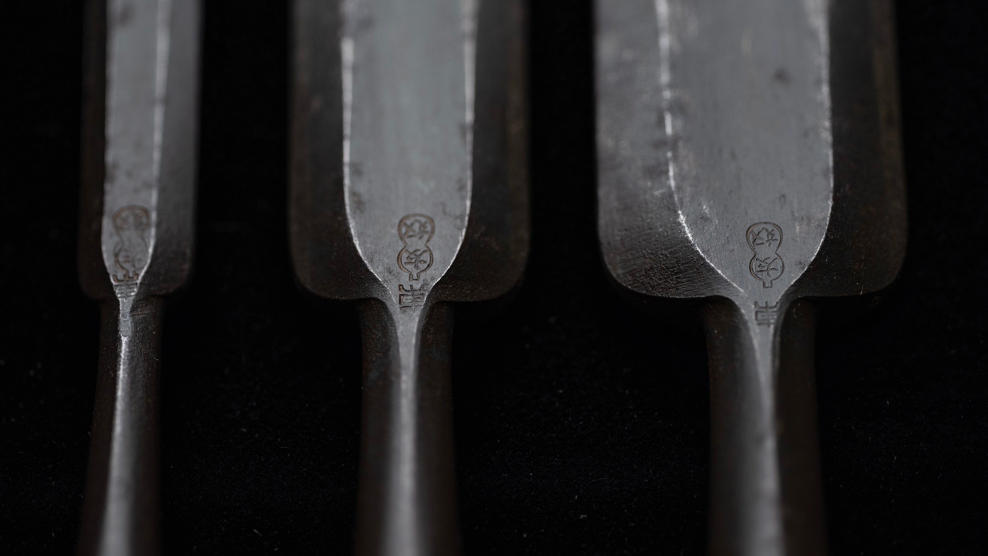 Sotomaru nomi Japanese Incannel Gouge Chisel Set By Tomoyatsu