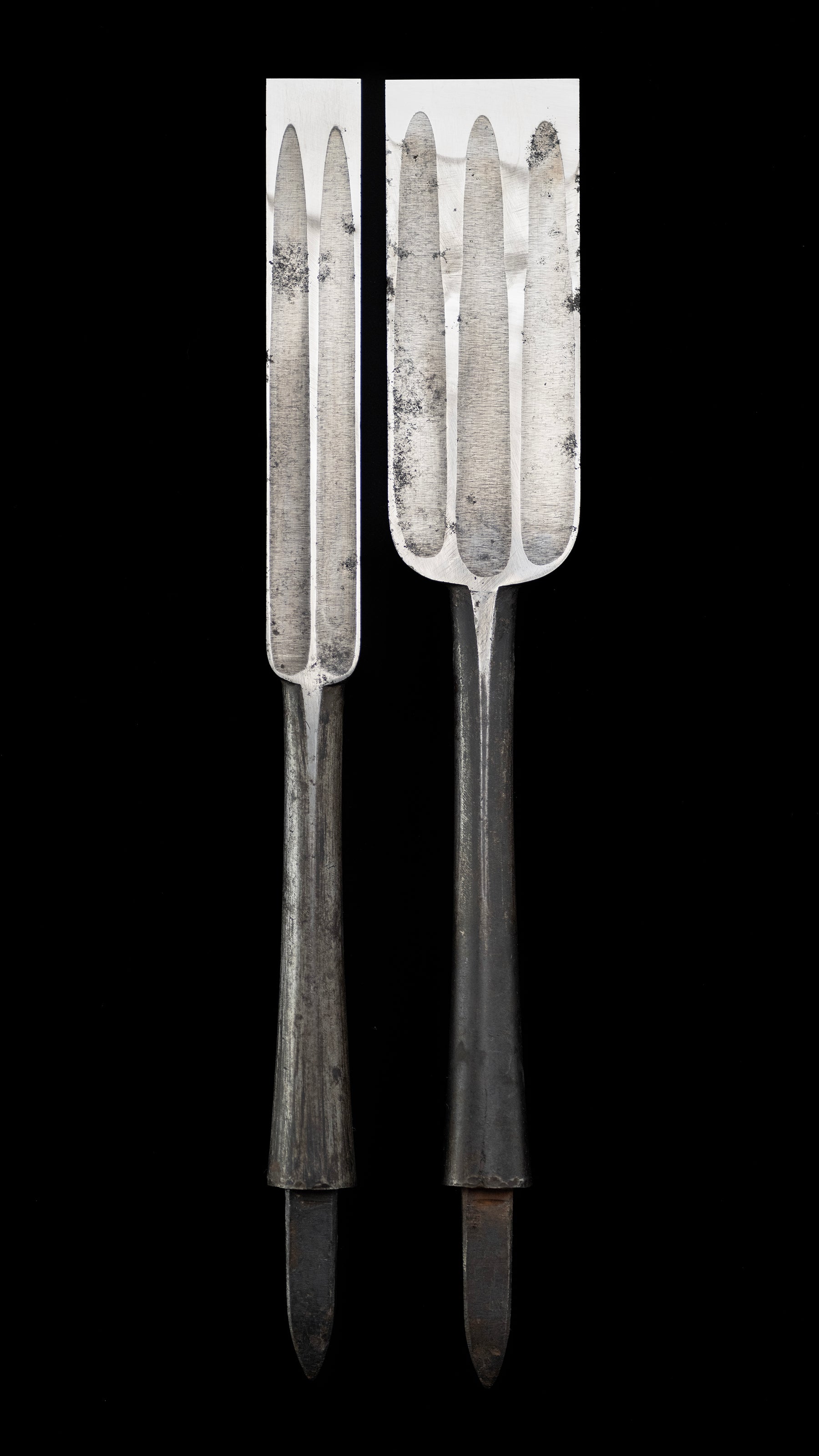 Watetsu-Ootsuki-Nomi Japanese Hand Made Slick Chisel Set By Hidari Kuniaki - 24mm & 48mm