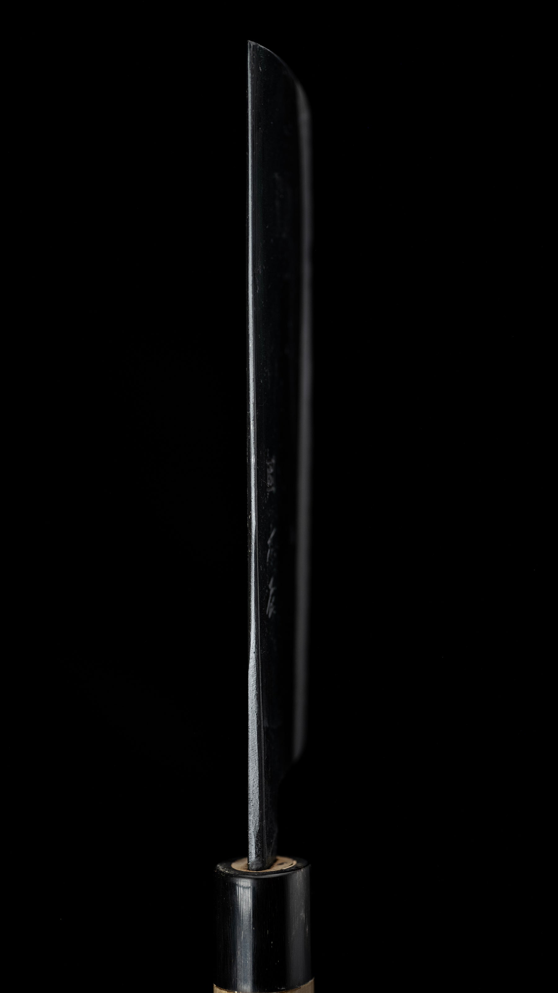 Edo-Kata Kurouchi Nakiri Knife Japanese Vegetable Knife By Kiya - 170mm