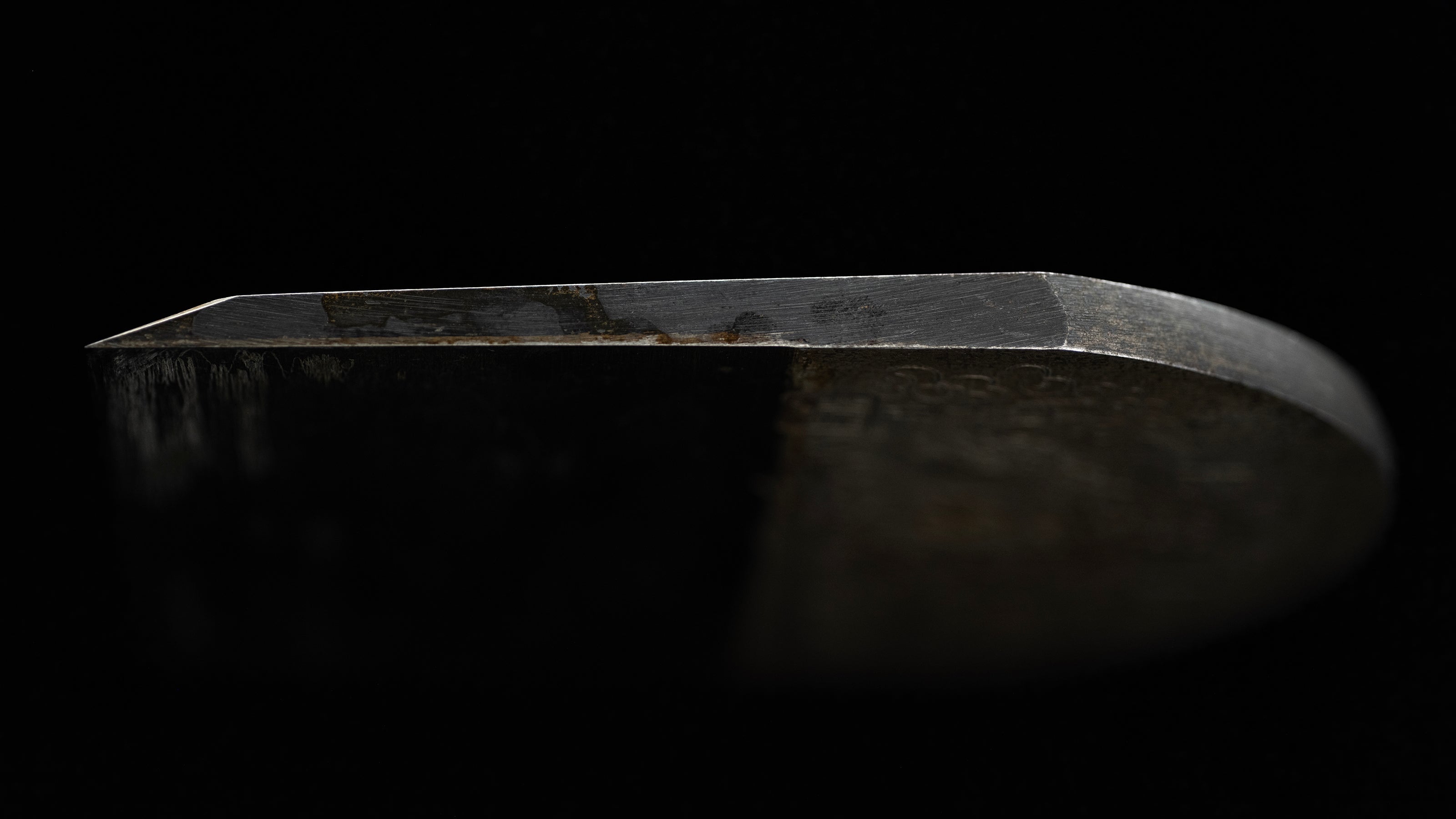 Oo-Kanna Japanese Large Smoothing Plane Blade By Tanaka Shoichiro - 100mm