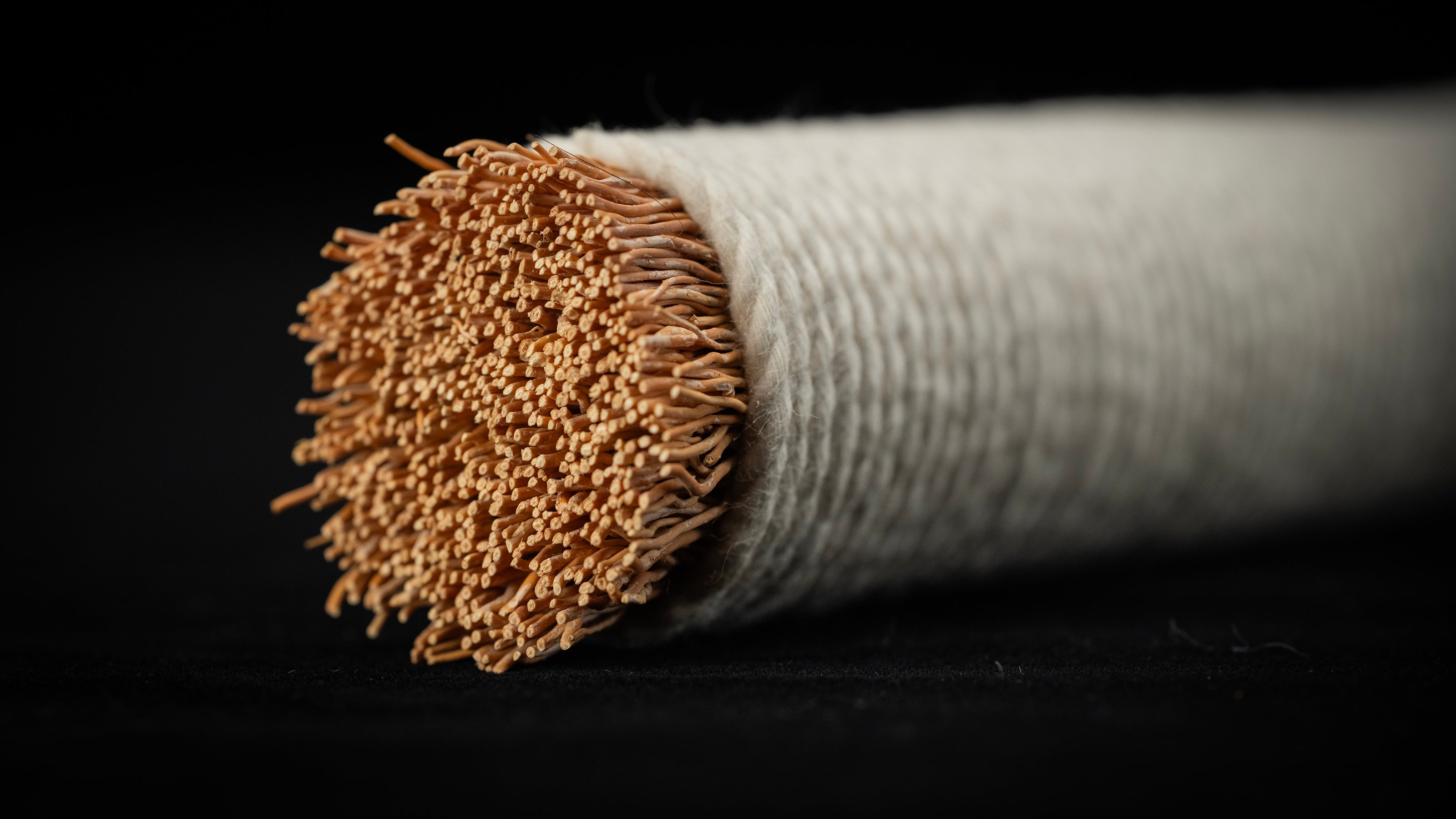 Uzukuri Japanese Wood Polishing Brush — Coarse