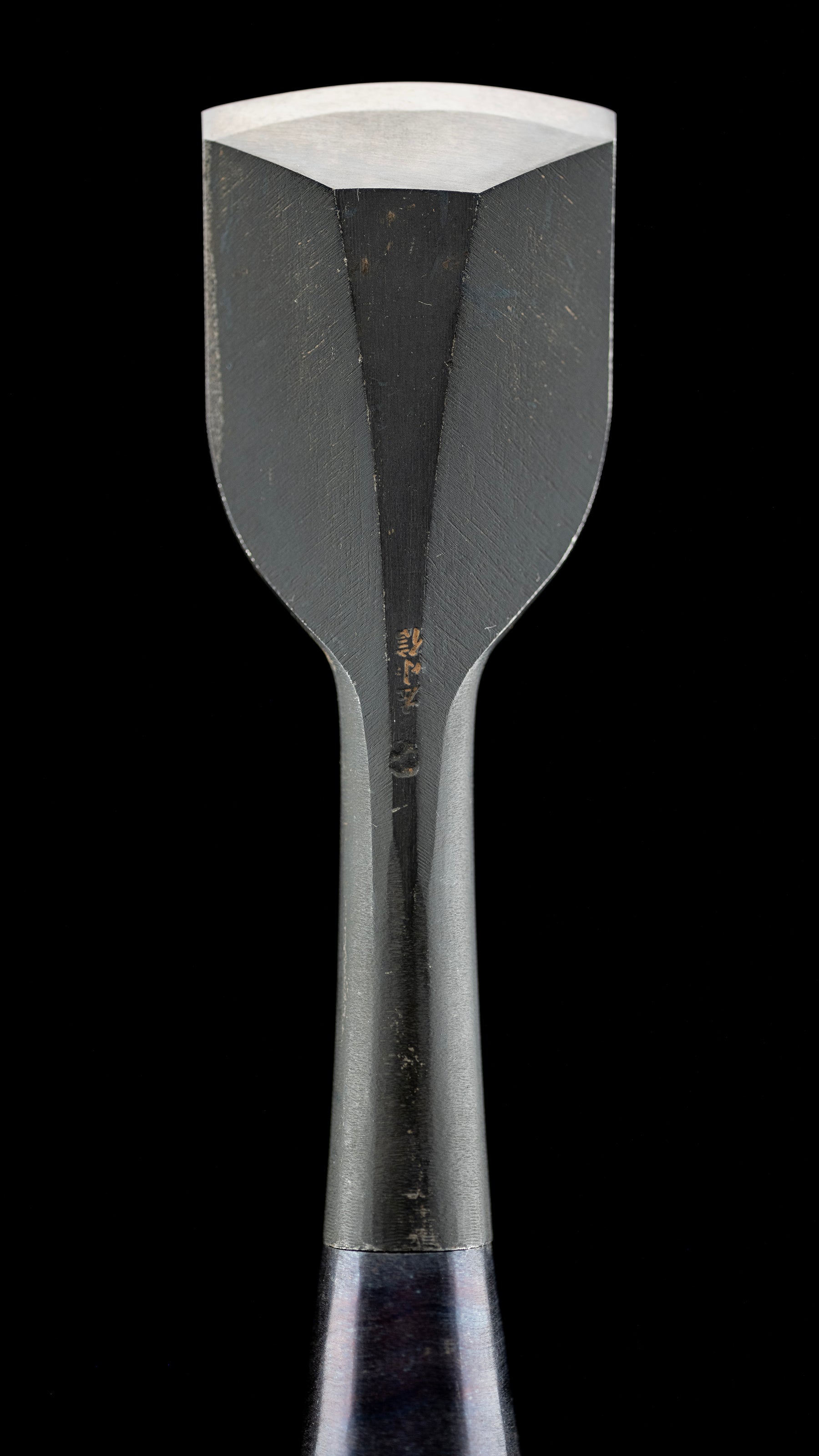 Hiramaru-nomi Japanese Flat Round Carving Chisel By Hidari Konobu - 36mm ③