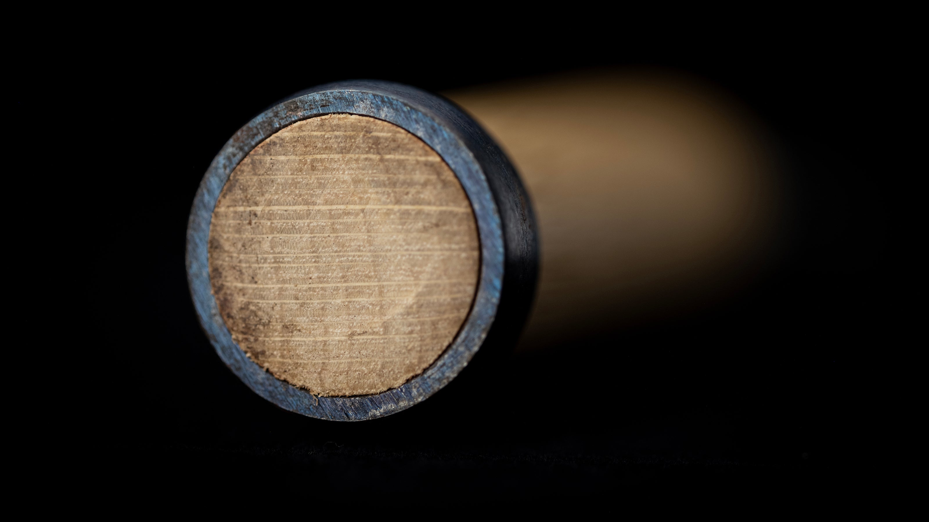 Hiramaru-nomi Japanese Flat Round Carving Chisel By Hidari Konobu - 36mm ③