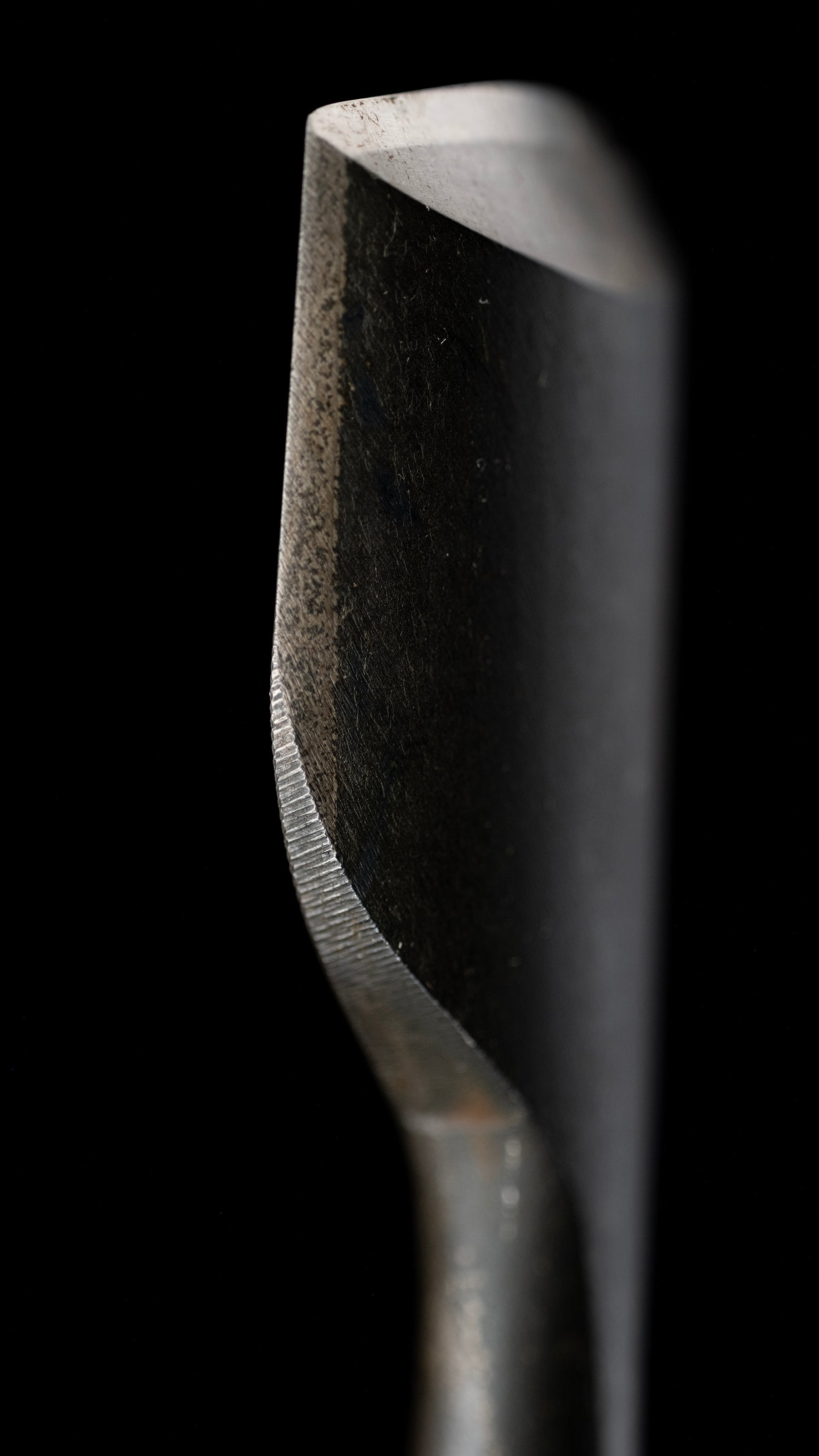Uchimaru nomi Japanese U-Gouge Chisel By Hidari Konobu - 36mm