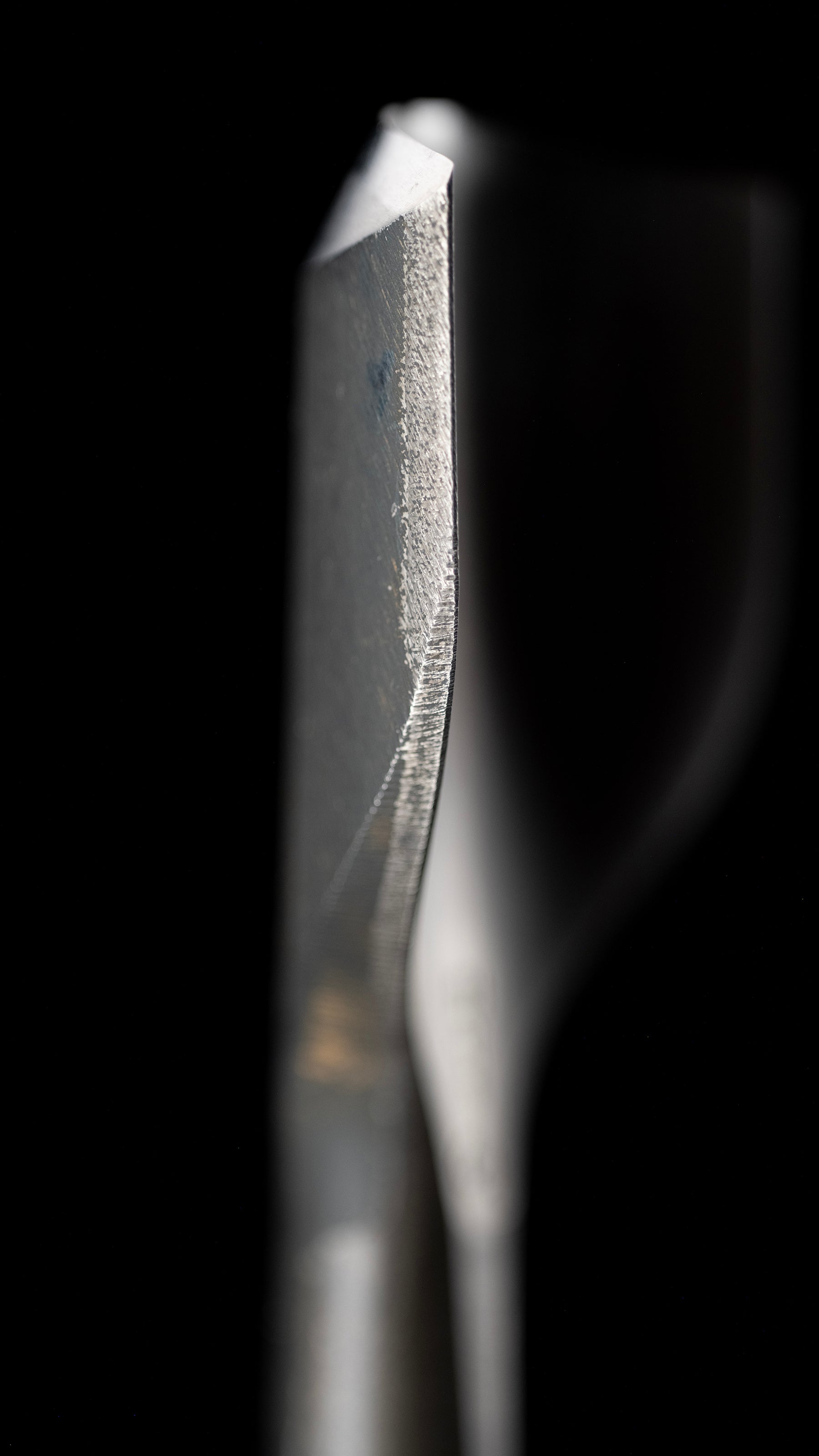 Uchimaru nomi Japanese Deep U-Gouge Chisel By Hidari Konobu - 36mm