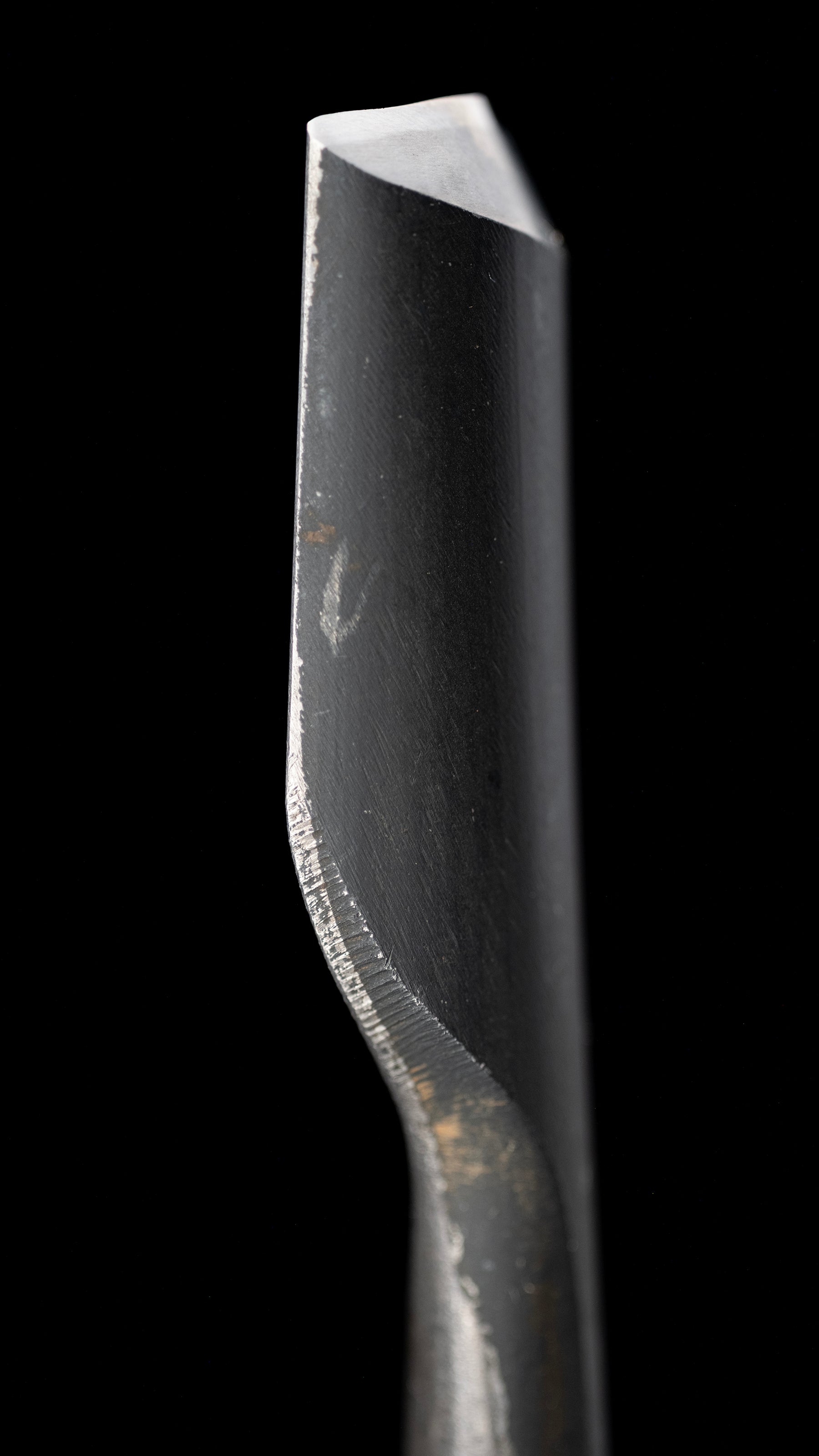 Uchimaru nomi Japanese Deep U-Gouge Chisel By Hidari Konobu - 18mm