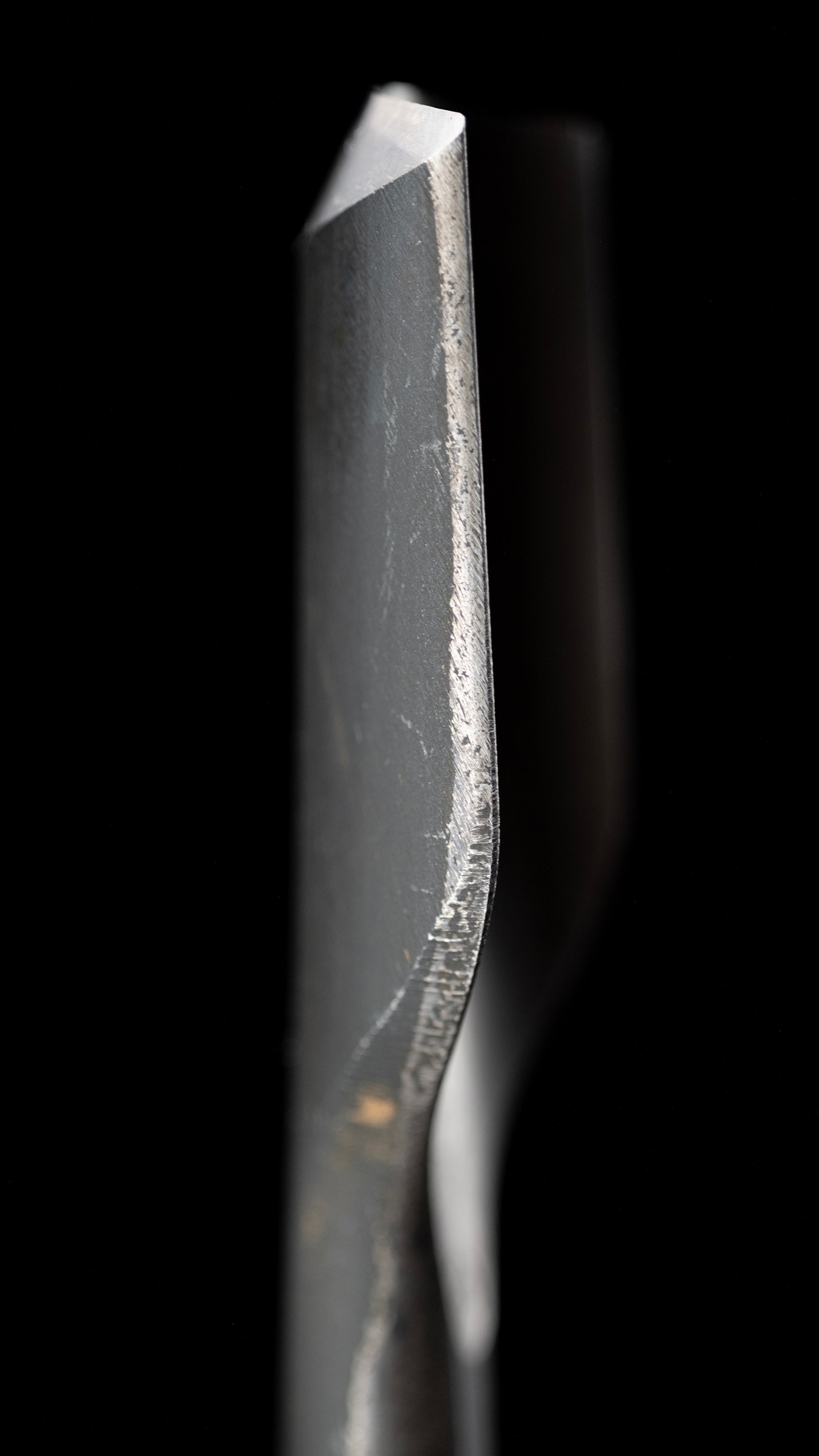 Uchimaru nomi Japanese Deep U-Gouge Chisel By Hidari Konobu - 18mm