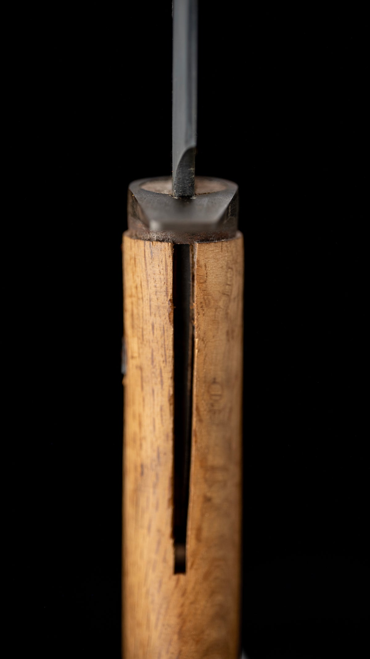 Nata Japanese Single-Bevel Hatchet Knife By Third Generation Tsukasasaku For Right Hand - 240mm