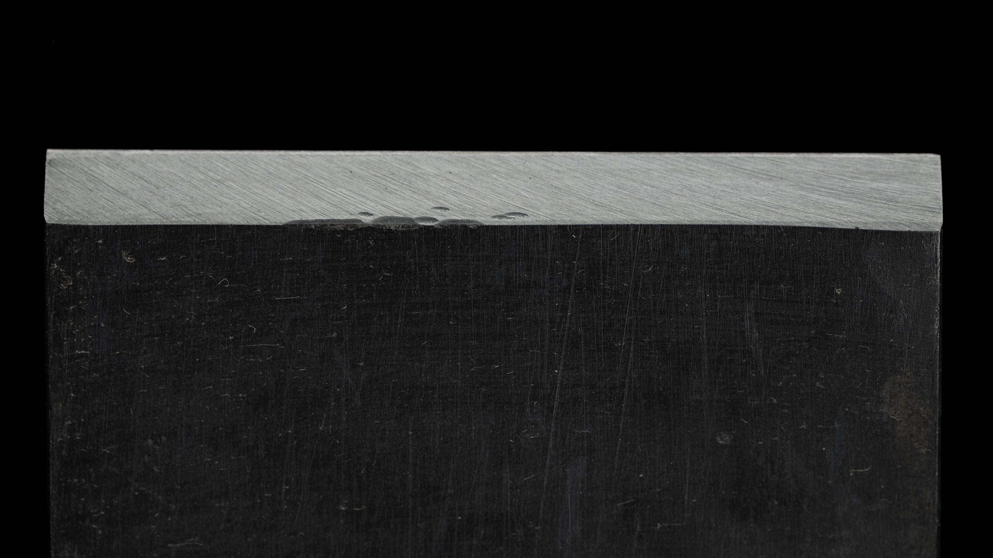 Uragane Japanese Smoothing Plane Chip Breaker for 80mm Blade By Osahiro ①