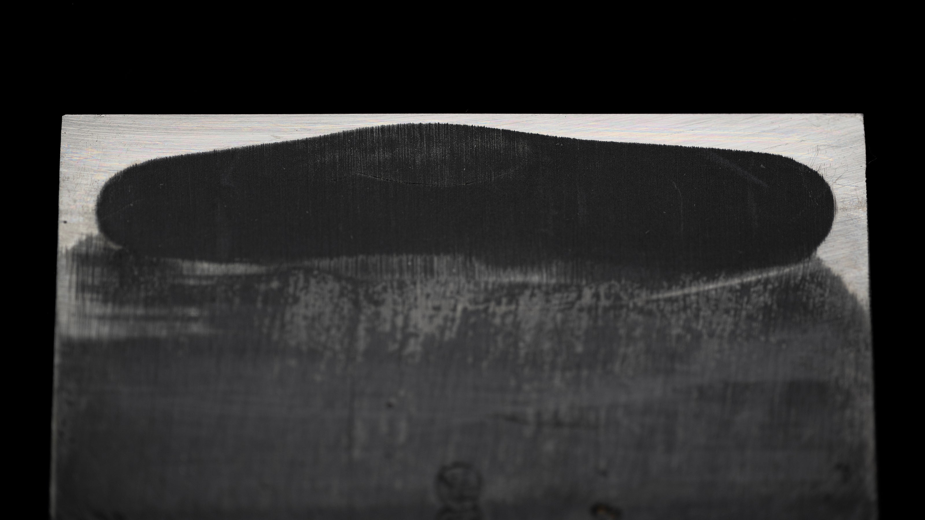 Uragane Japanese Smoothing Plane Chip Breaker for 80mm Blade By Osahiro ②