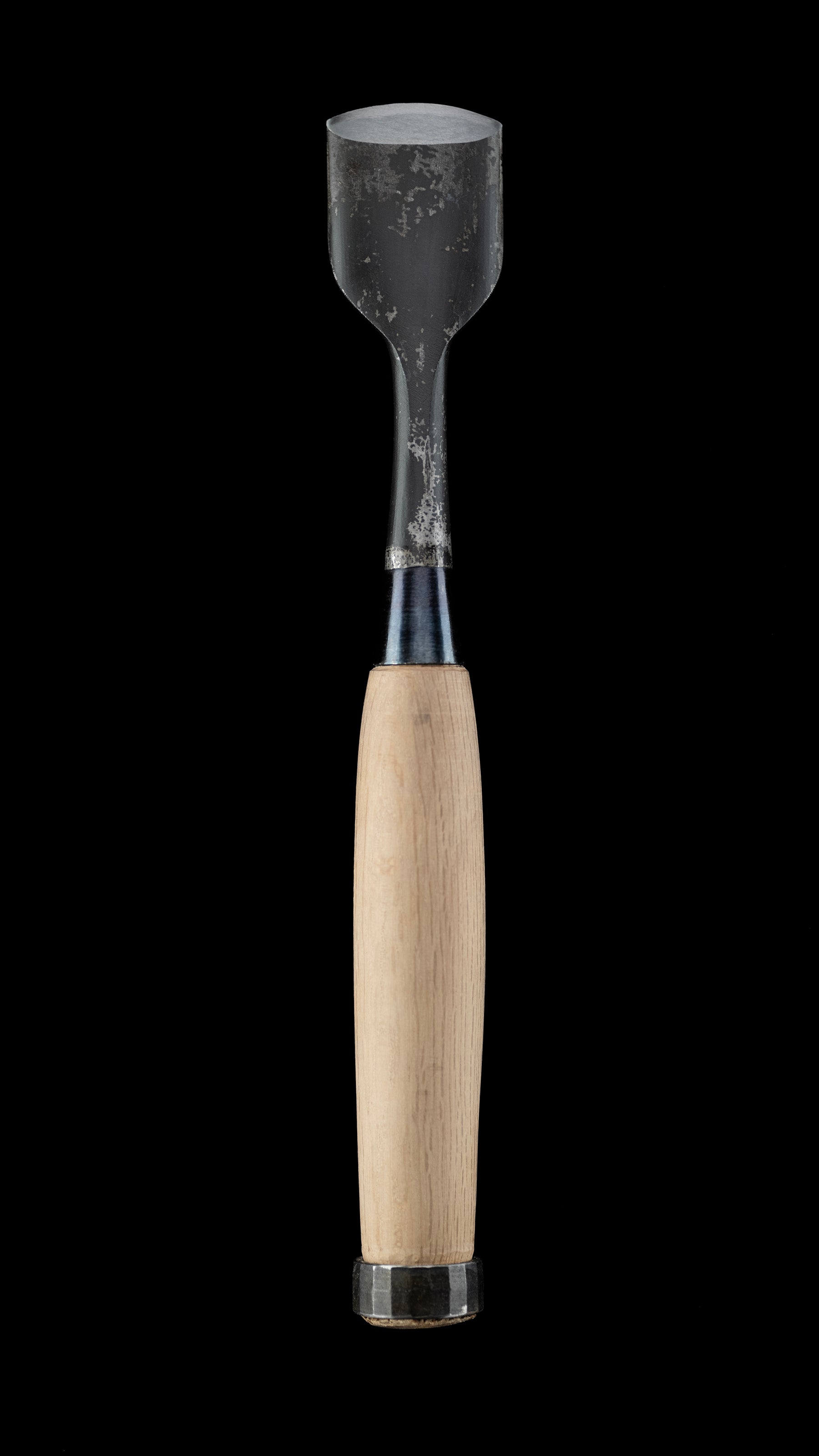 Uchimaru nomi Japanese Shallow U-Gouge Chisel By Koun - 36mm