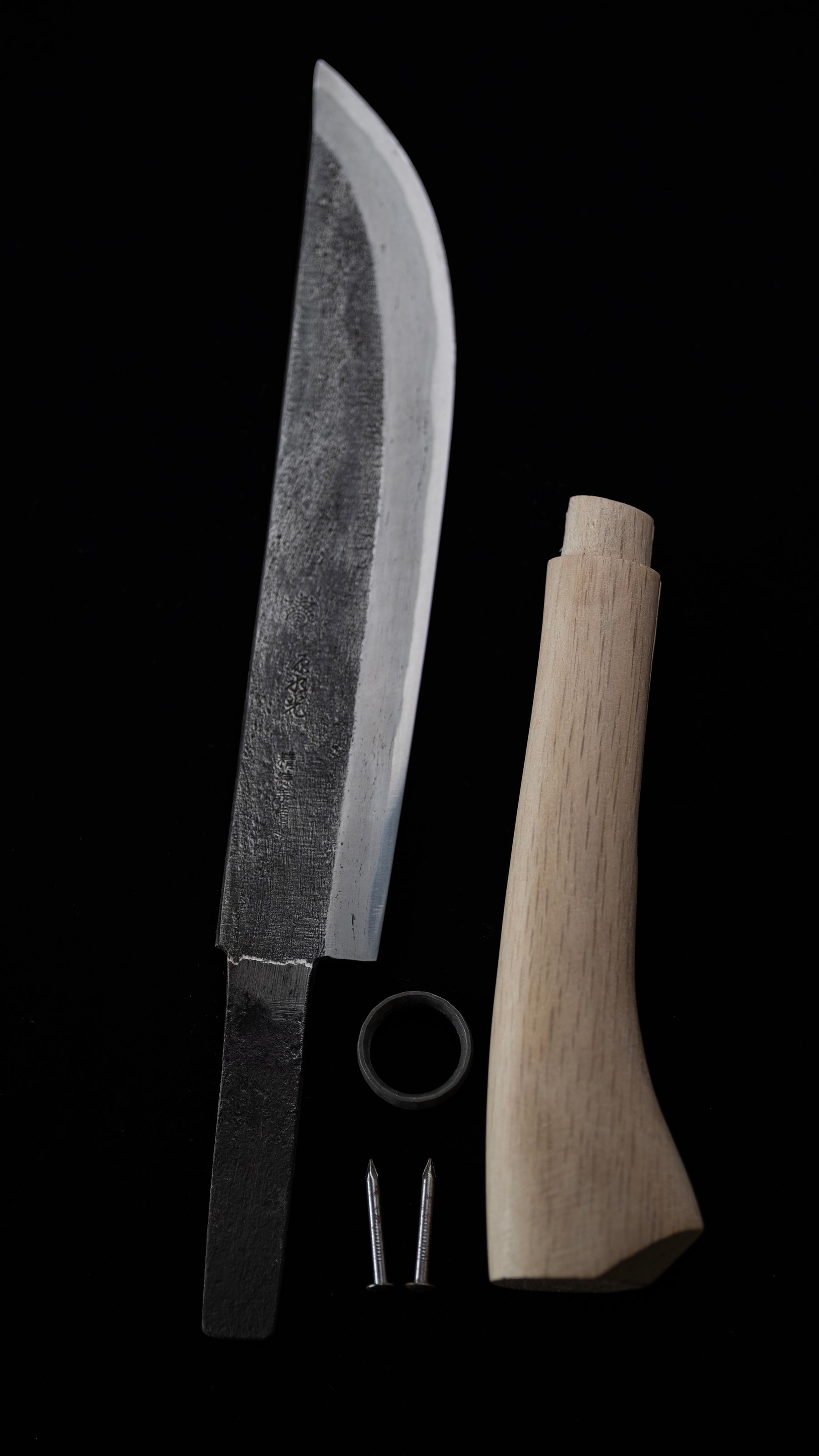 Suminagashi-Ken-Nata Japanese Hatchet Knife By Takaki Junichi