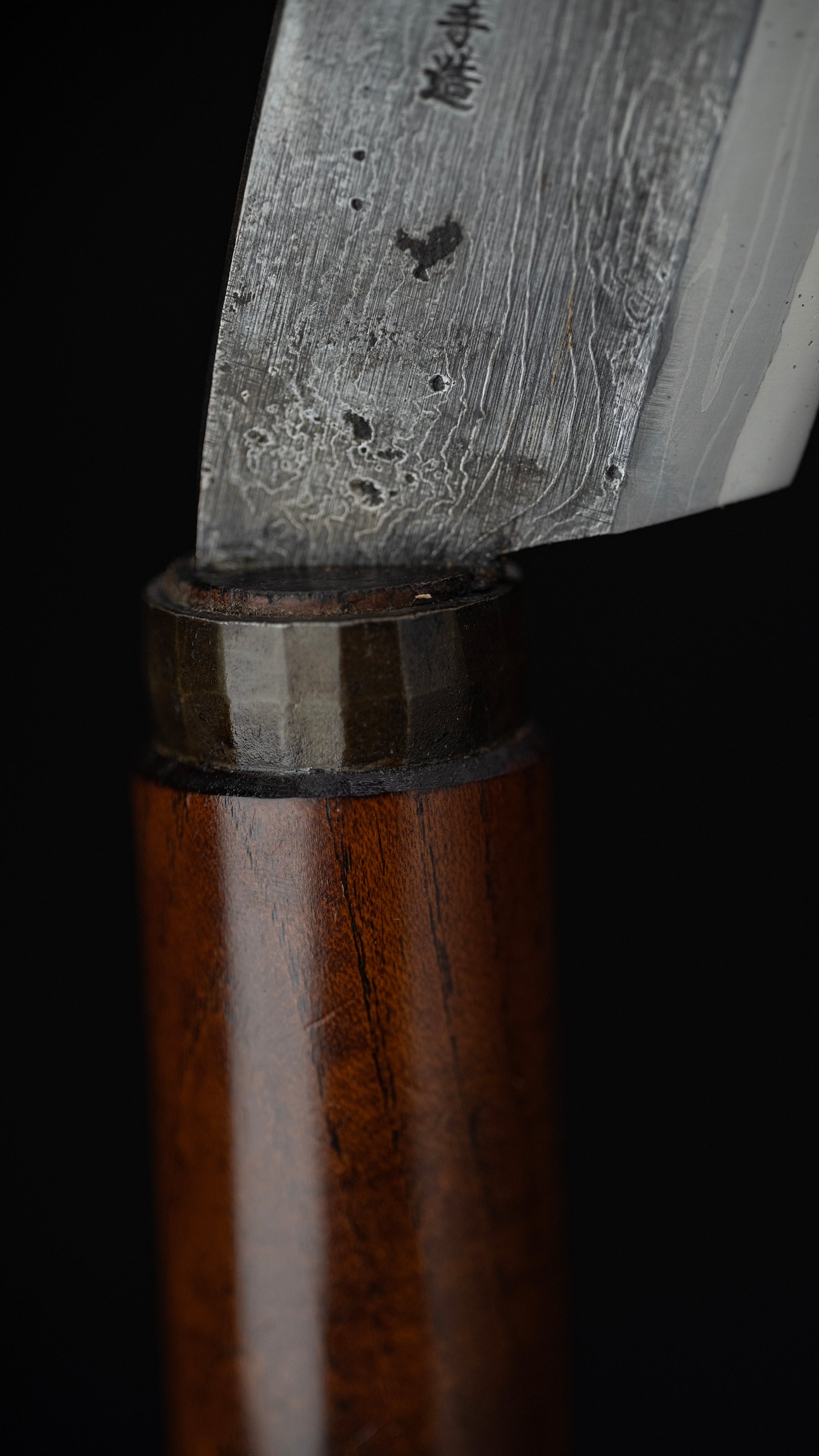 Suminagashi-Nata Japanese Single-Bevel Hatchet Knife By Takaki Junichi For Right Hand