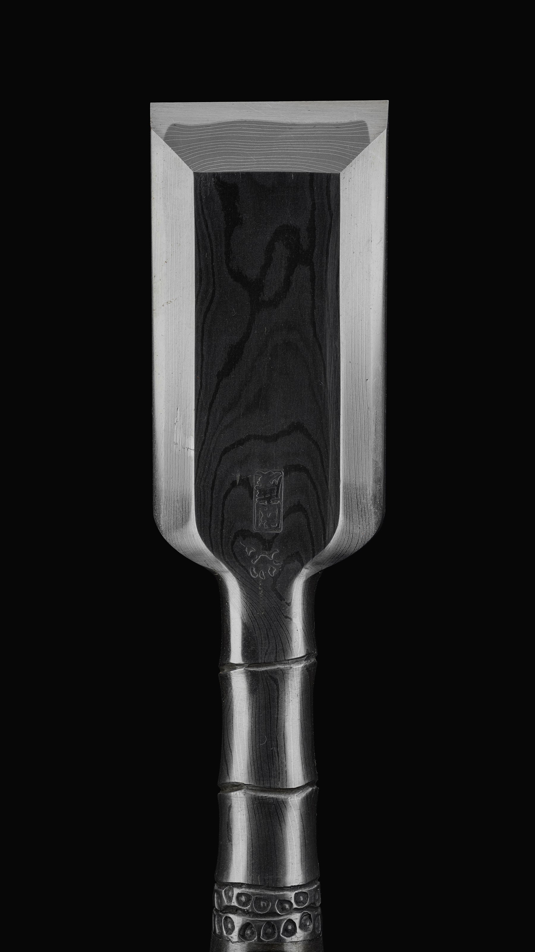 Oire-Nomi Japanese Bamboo Joint Shape Bench Chisel By Kunikei Third Generation - 30mm