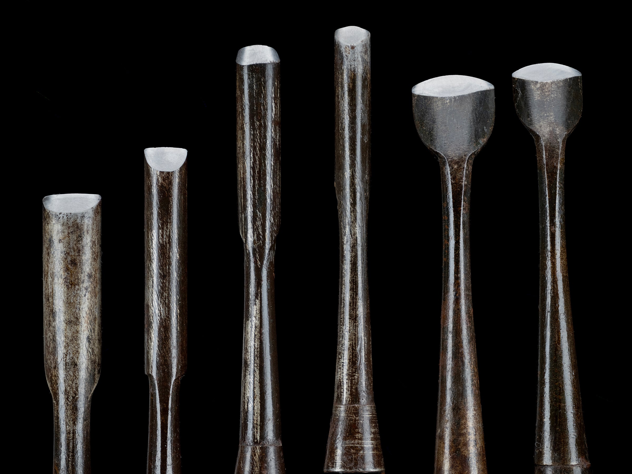 Uchimaru nomi Japanese U-Gouge/Spoon-Gouge Chisel set