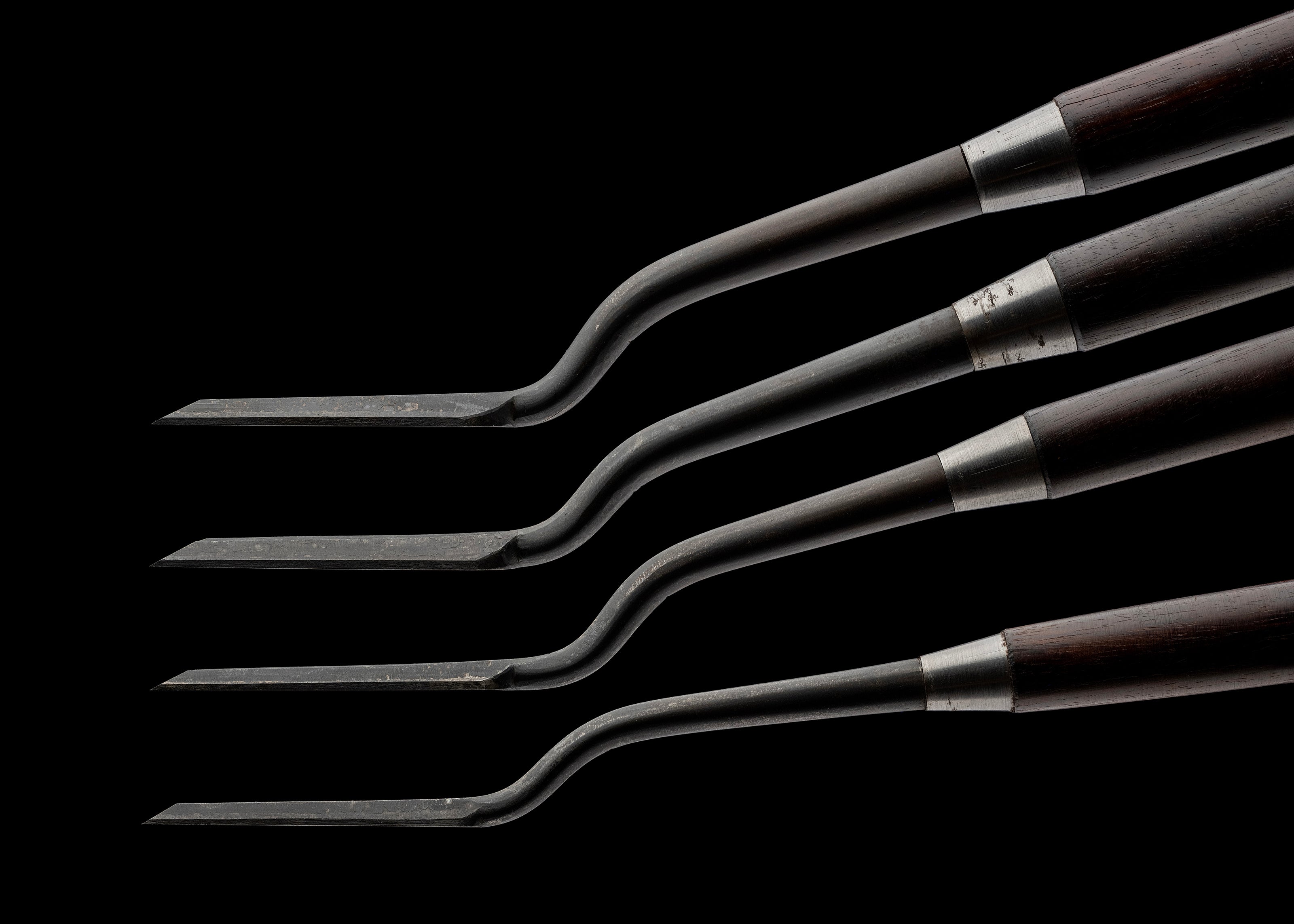 Kote Nomi Japanese Trowel Chisel Set By Hidari Hisasaku Ⅱ