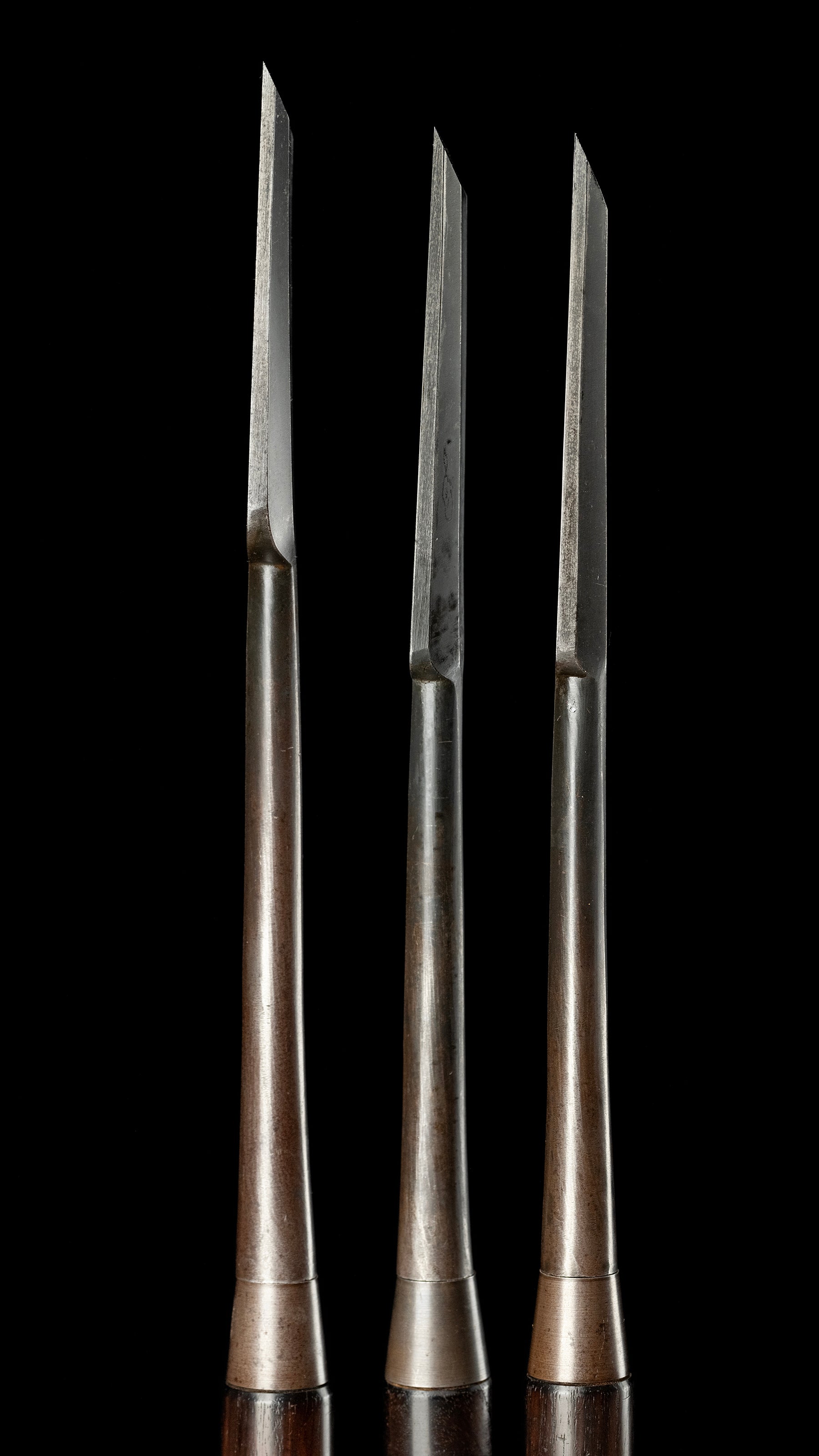 Ootsuki-Nomi Japanese Hand Made Slick Chisel Set By Kiyotada Ⅱ - 24,36,54mm