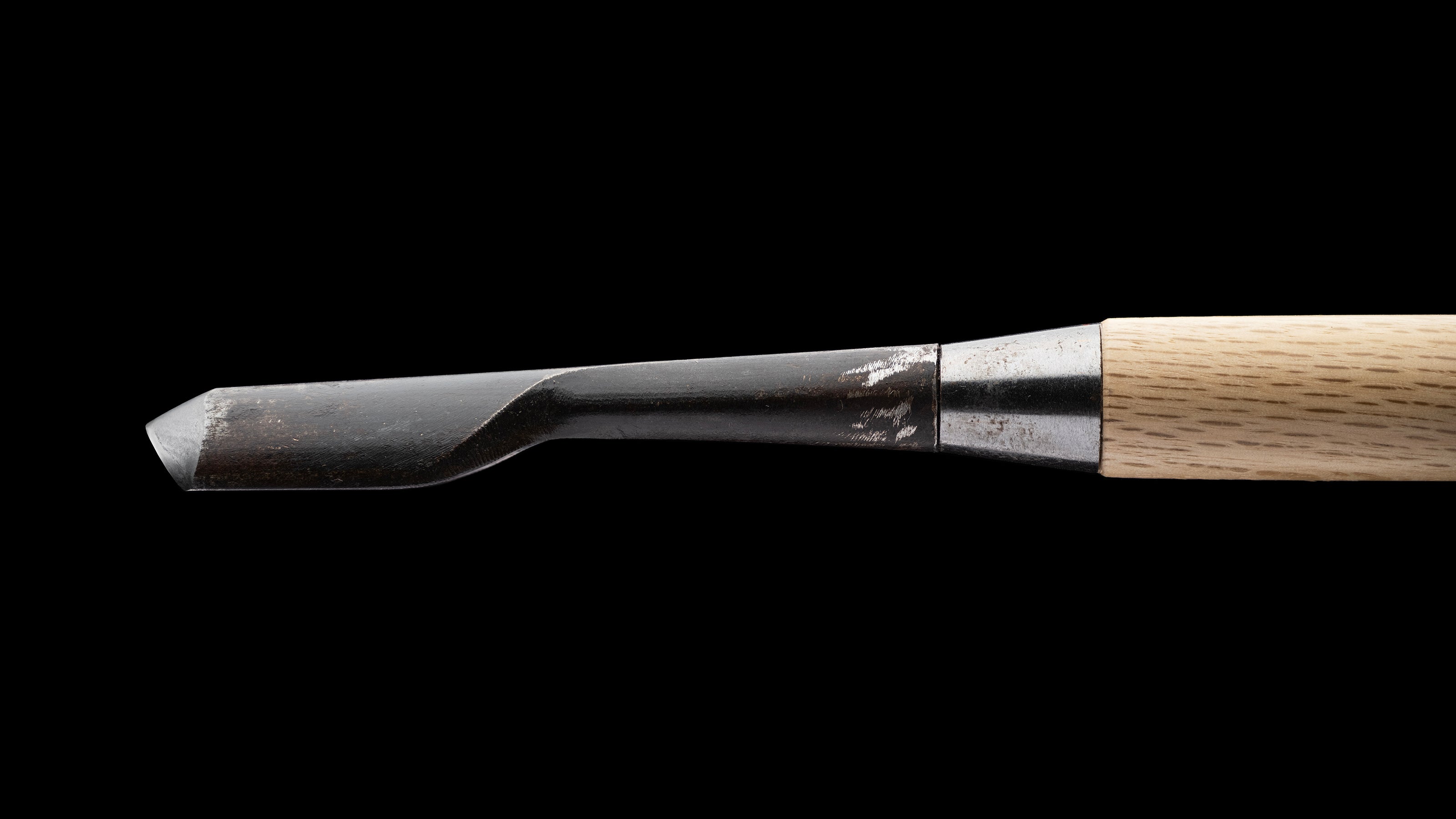 Uchimaru Nomi Japanese Deep U-Gouge Chisel By Konobu II 「Early Works」- 24mm