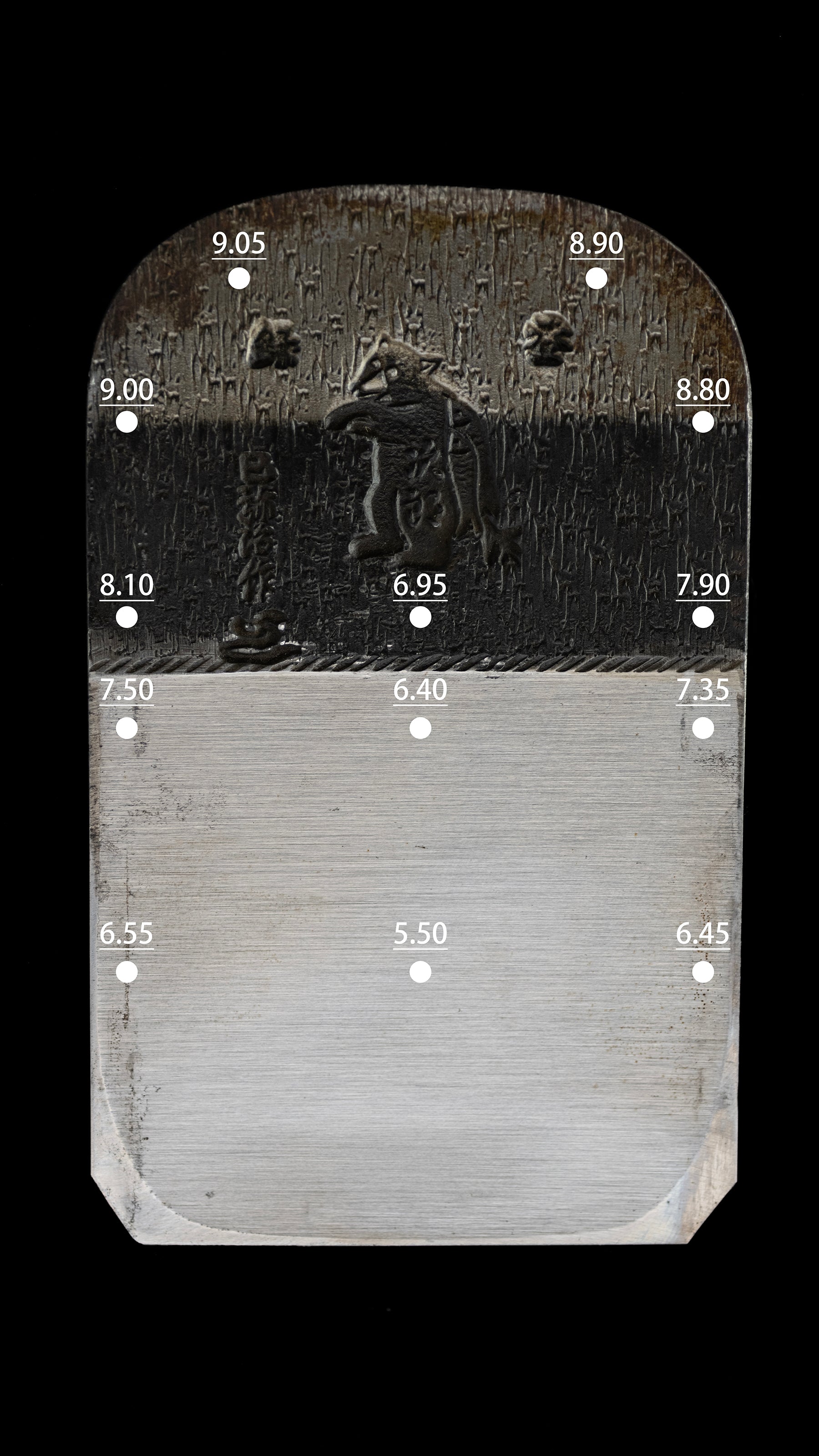 Hira-ganna Japanese Smoothing Plane by Sato Miyaji - 70mm