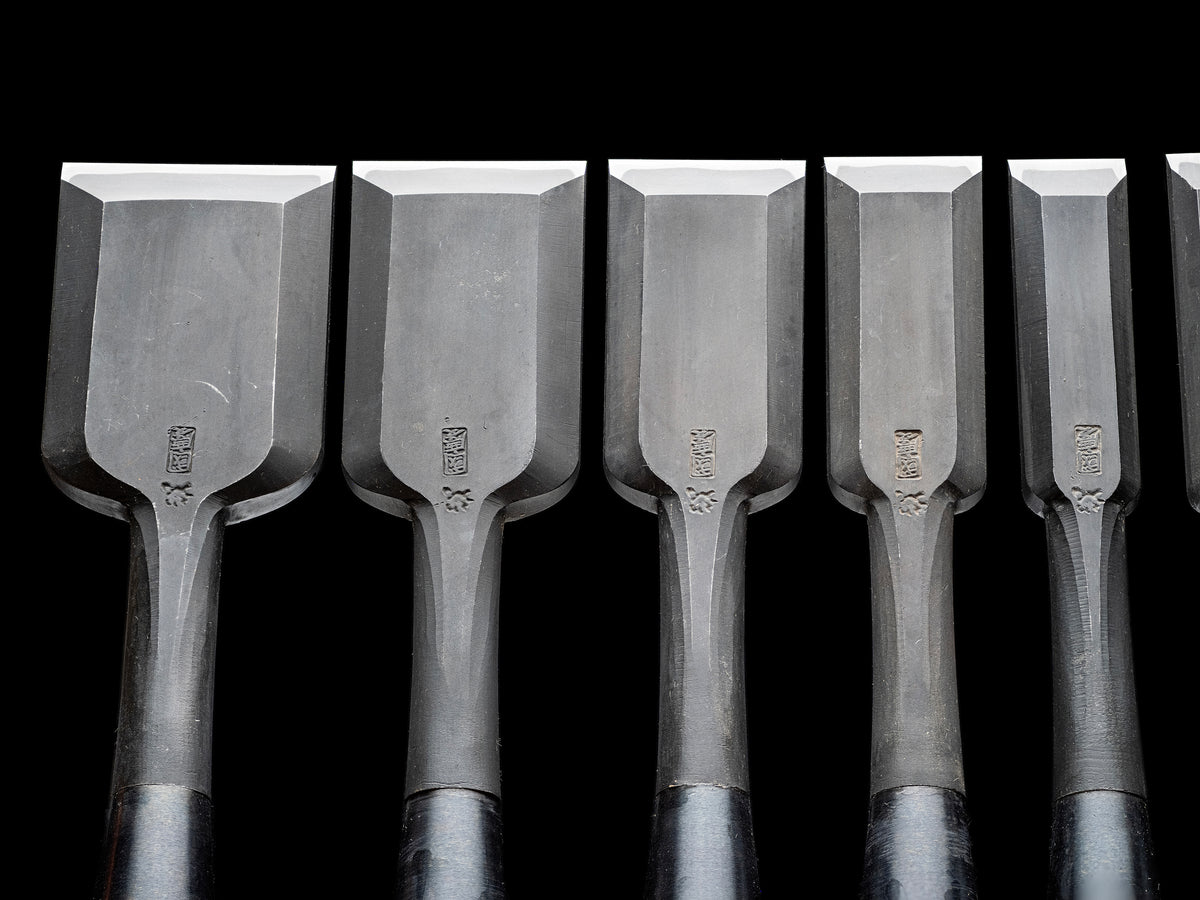 Oire-Nomi Japanese Hand Made Bench Chisel Set By Kunikei
