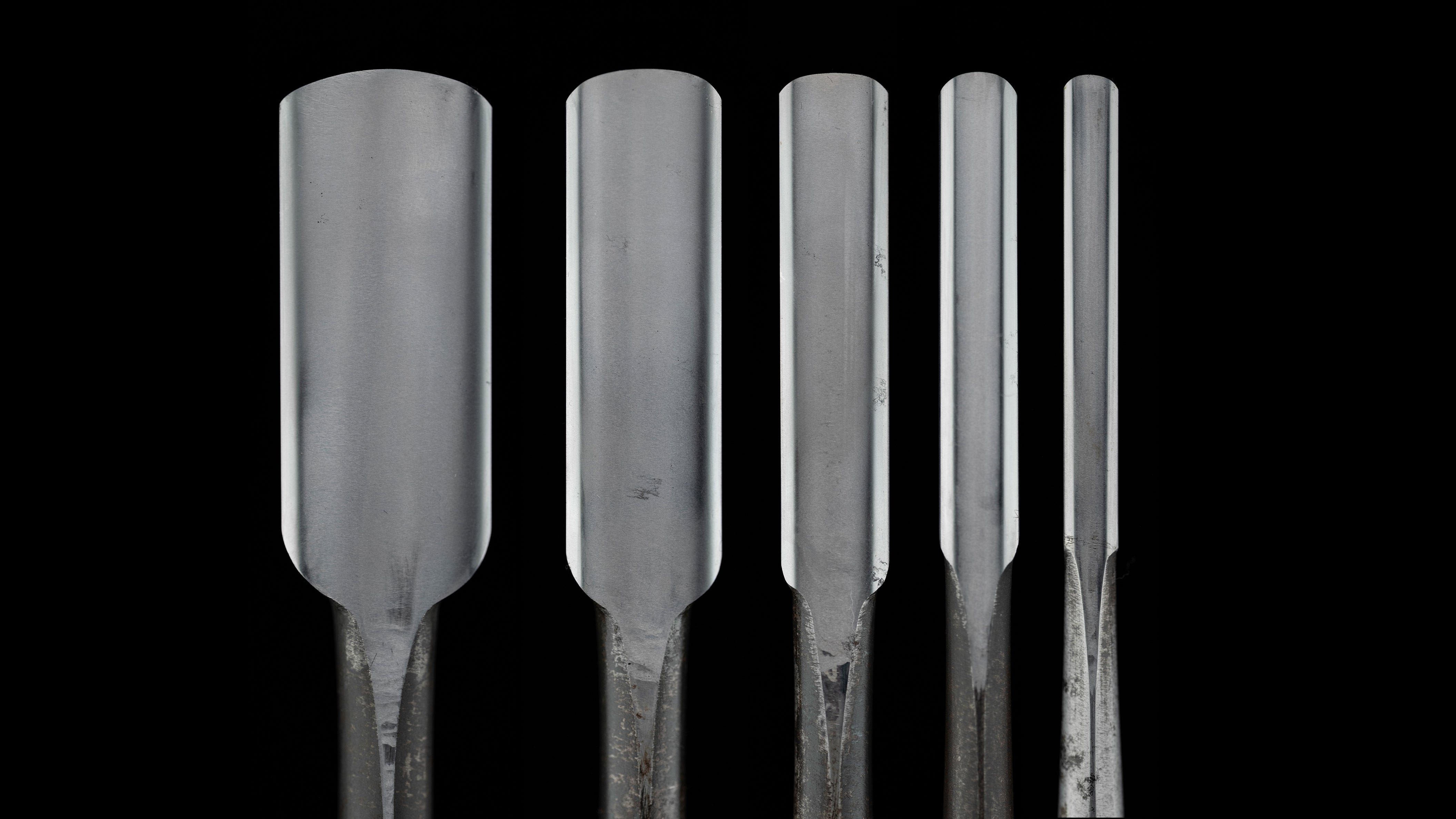 Sotomaru nomi Japanese Incannel Gouge Chisel Set By Osahiro