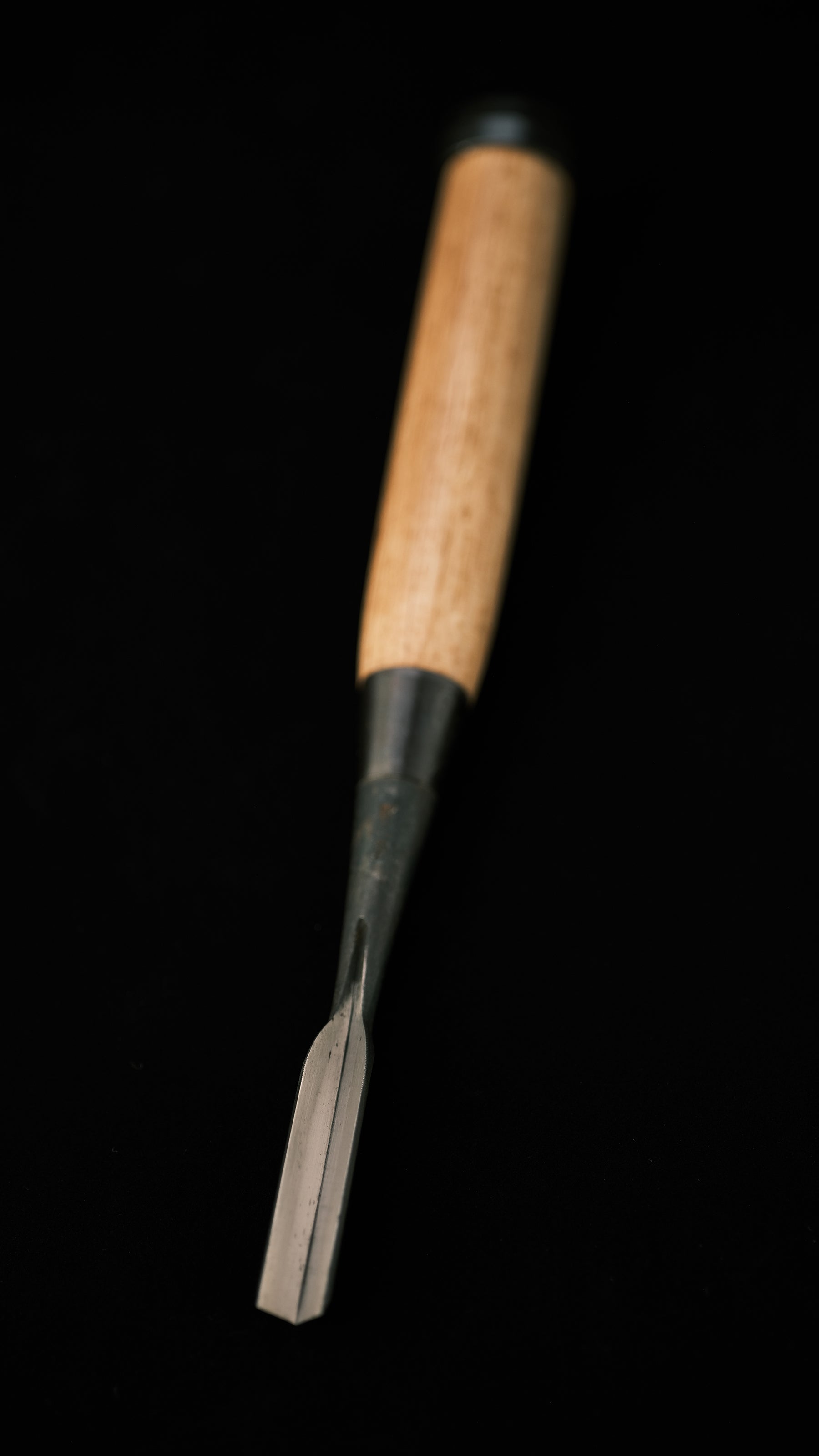 Japanese Hand Made V-Parting Triangle Chisel By Second Generation Konobu