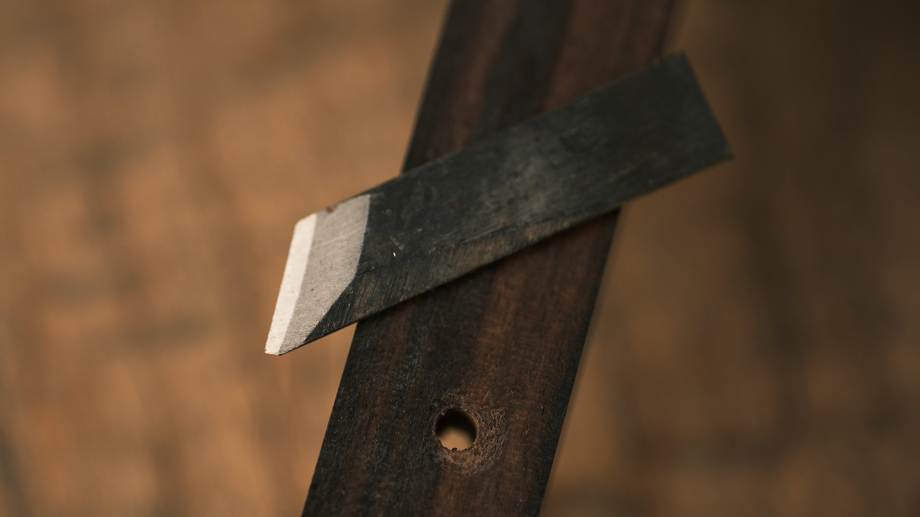 Suji-Kebiki Japanese Ebony Cutting Gauge with Baishinshi Blade