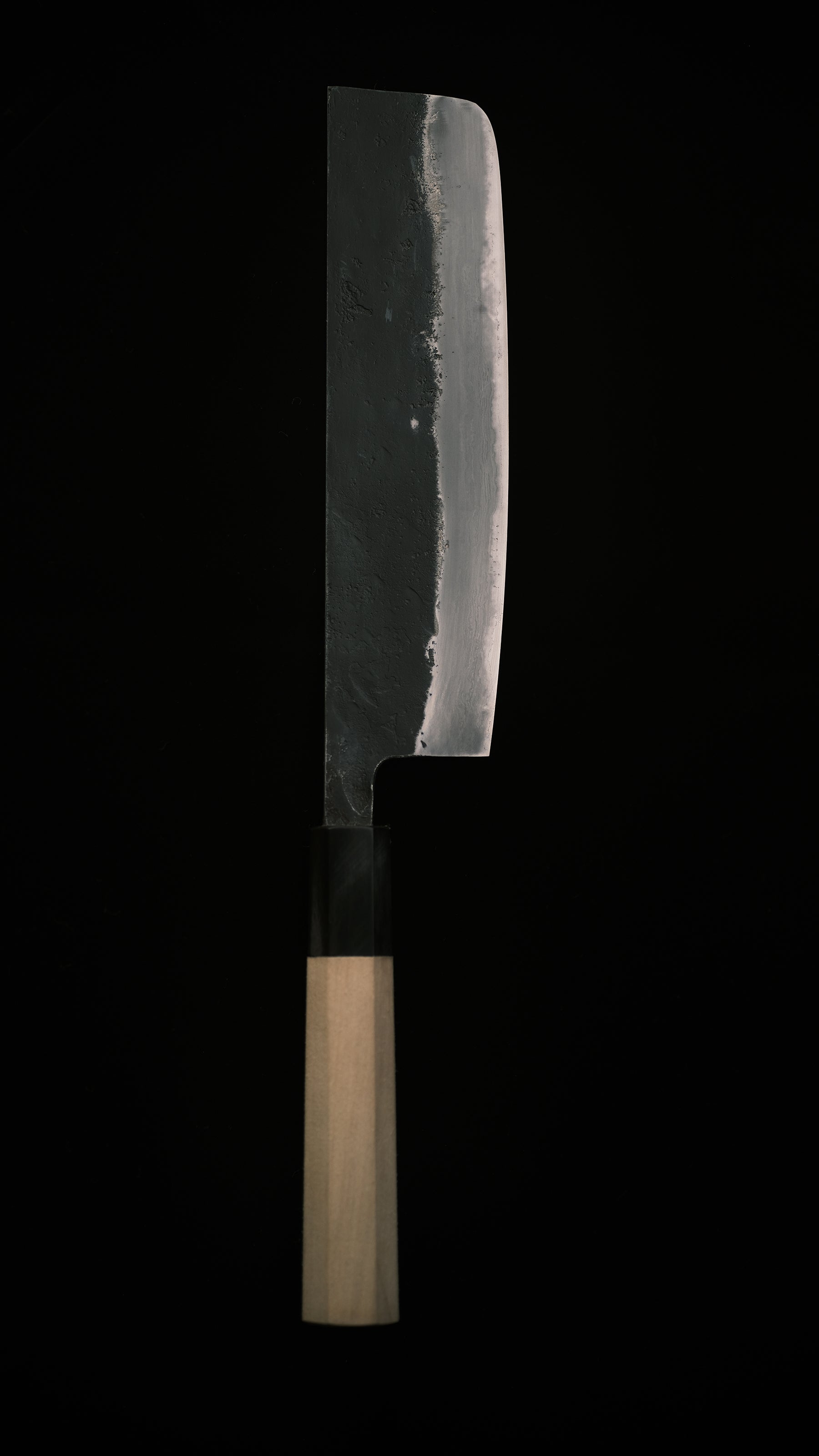 Kurouchi Nakiri Knife Japanese Vegetable Knife By Ishido