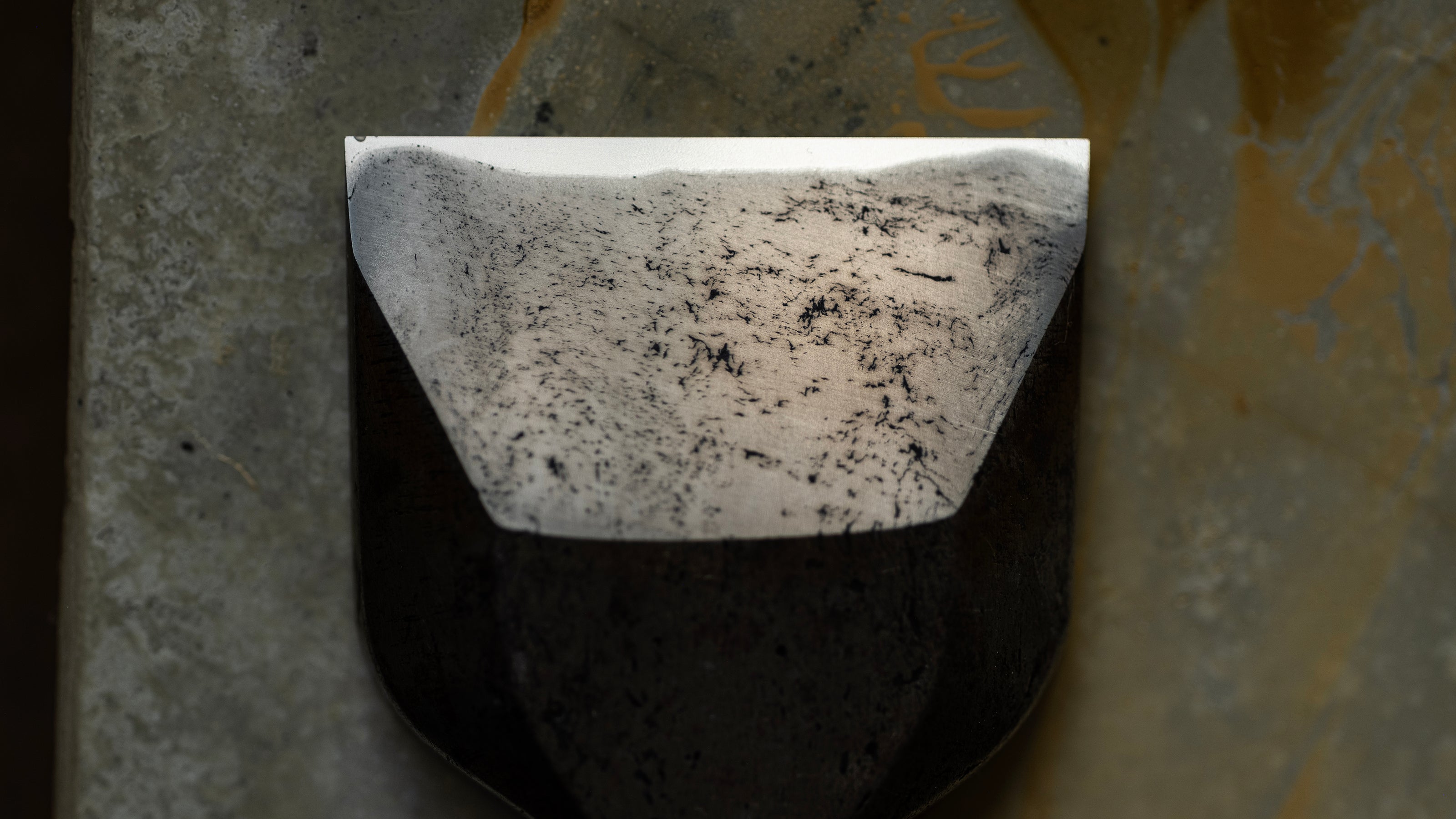 Ohira Black Renge Suita Japanese Natural Finishing Stone