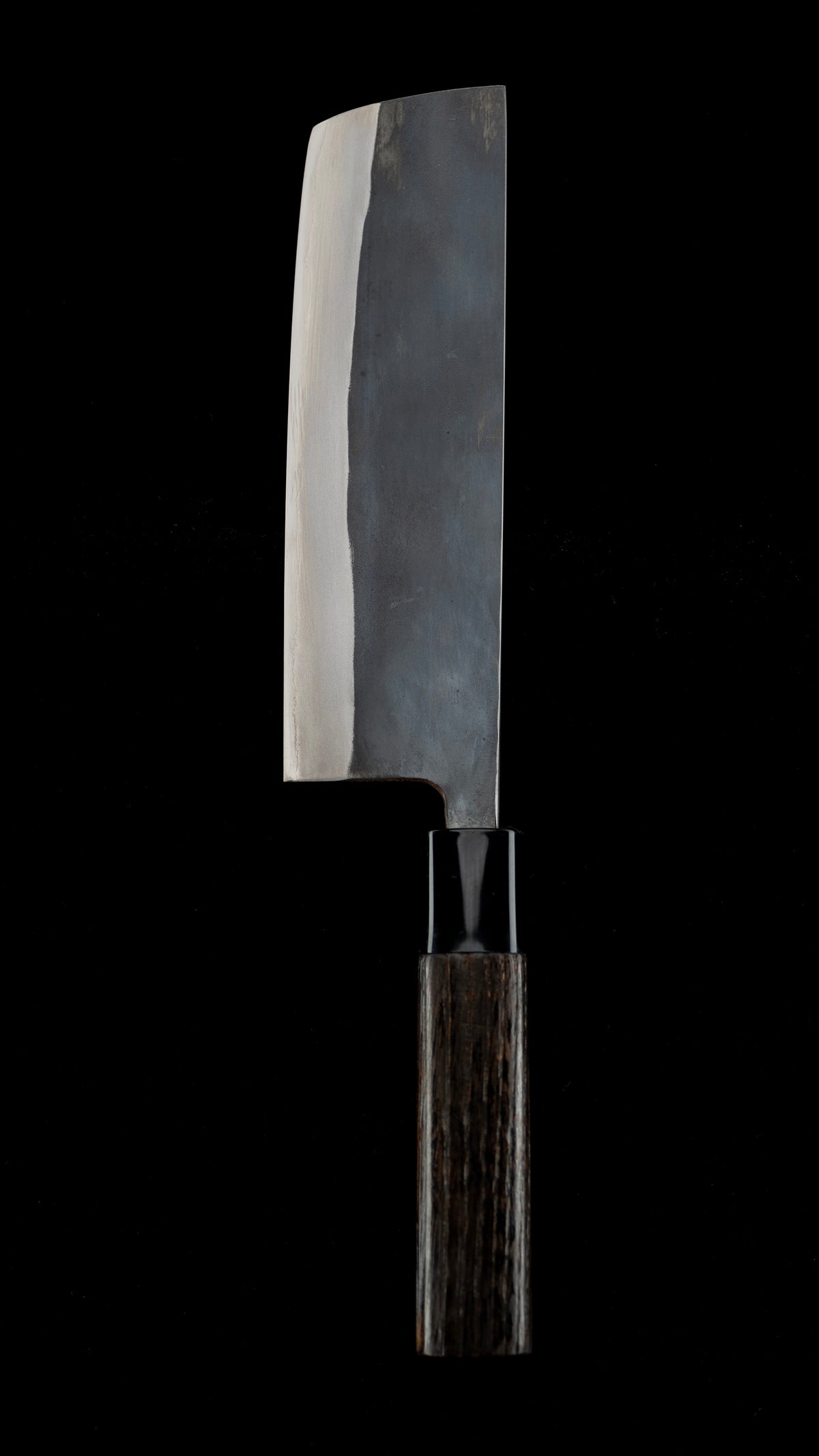 Kurouchi Nakiri Knife Japanese Vegetable Knife By Toyama Shuji - 165mm ②