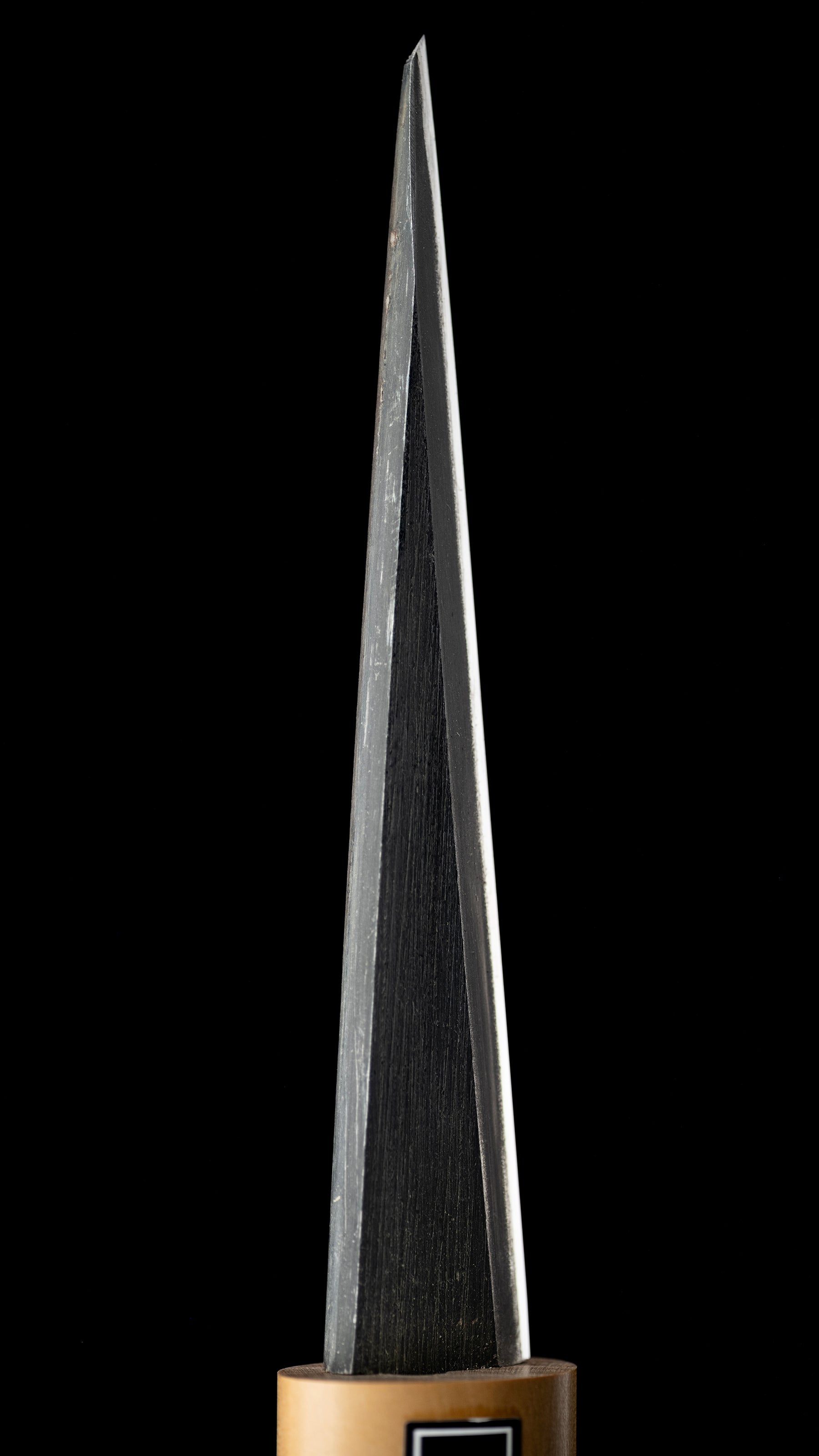 Kuriko-katana Knife From Hiraide For Right Hand - 130mm